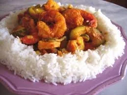 Cari de crevettes