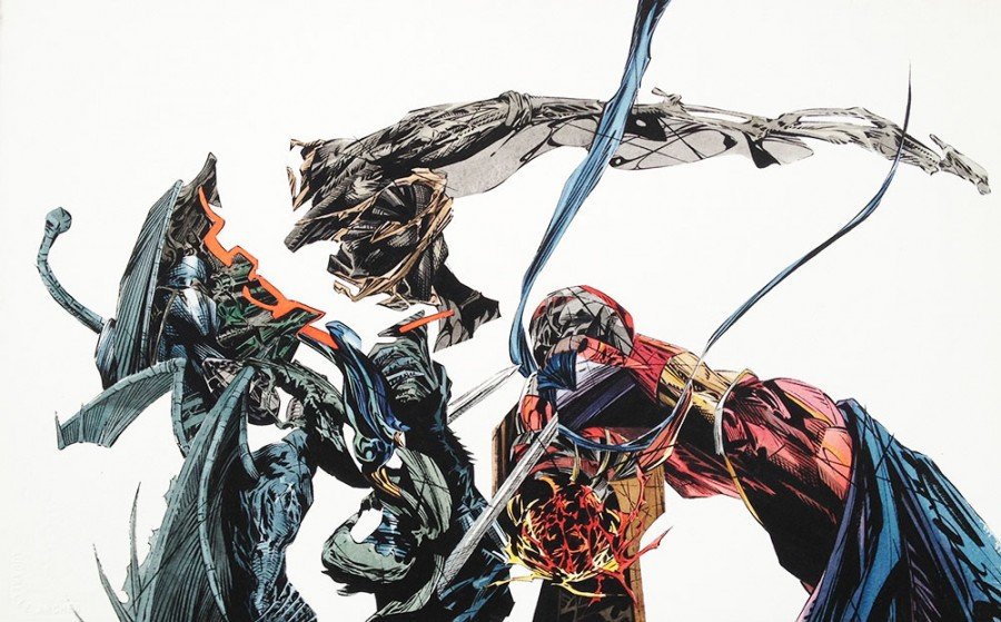 Earthbound 2012 gouache on paper