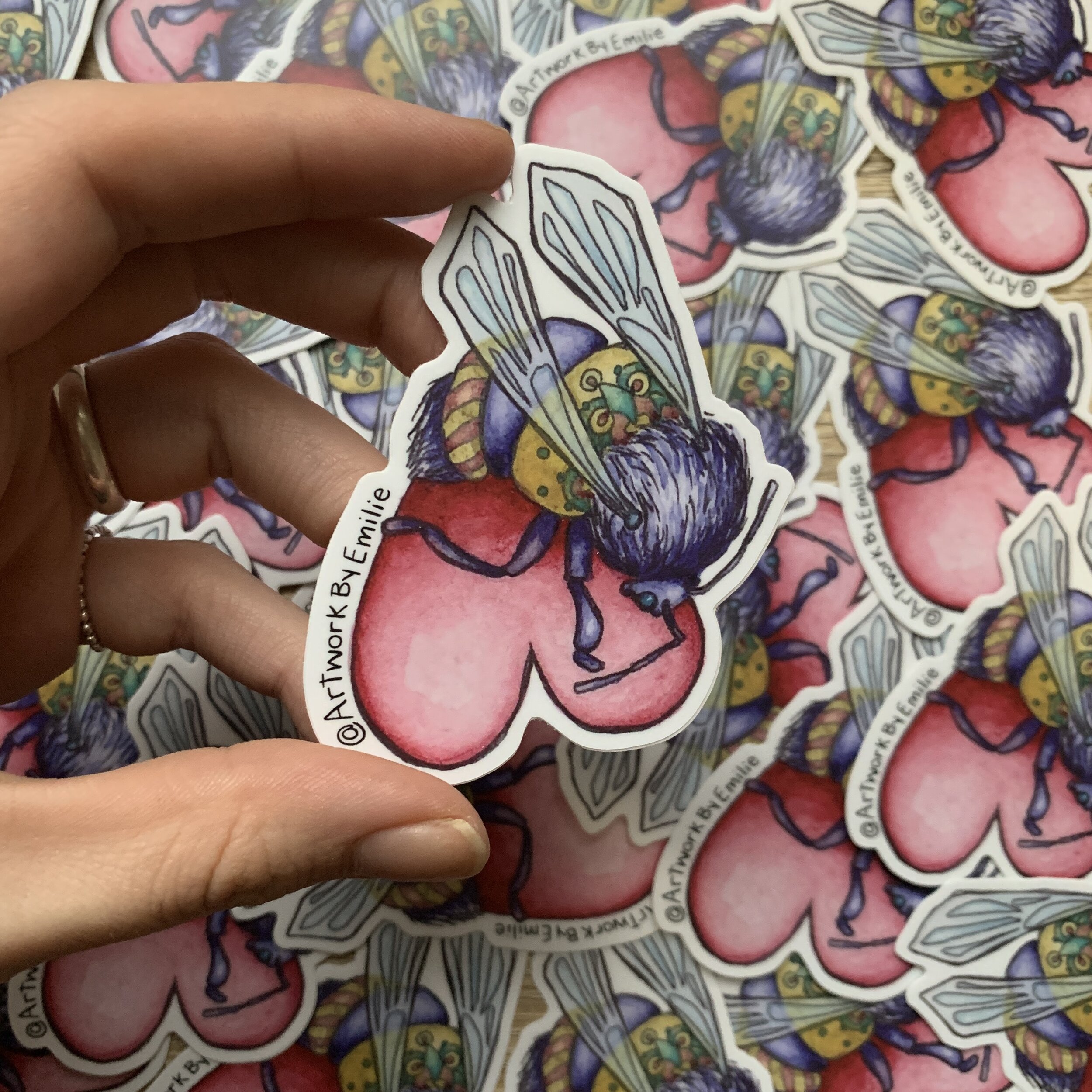 Sticker - Honey Bee Love Bug