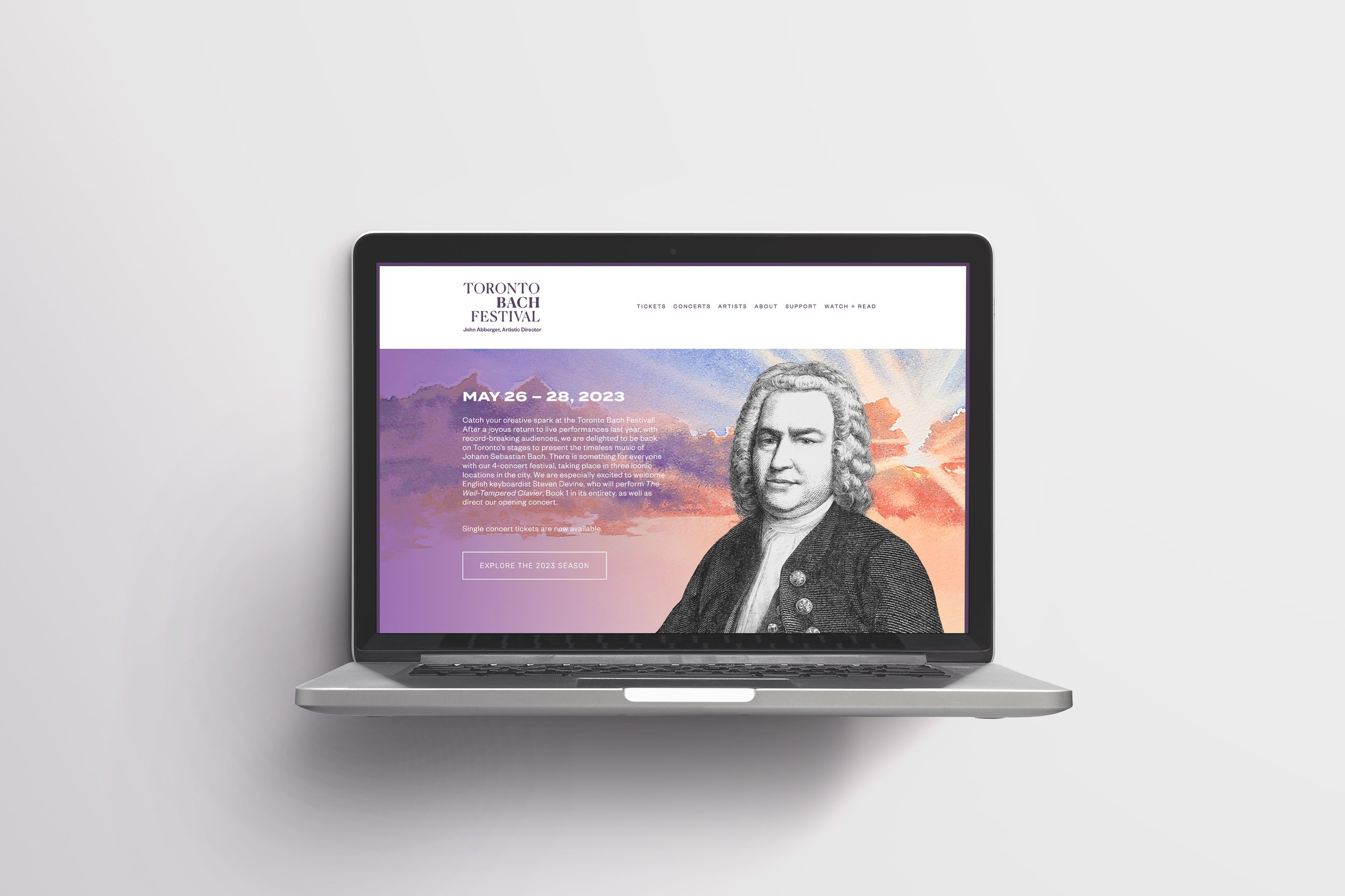 Website homepage