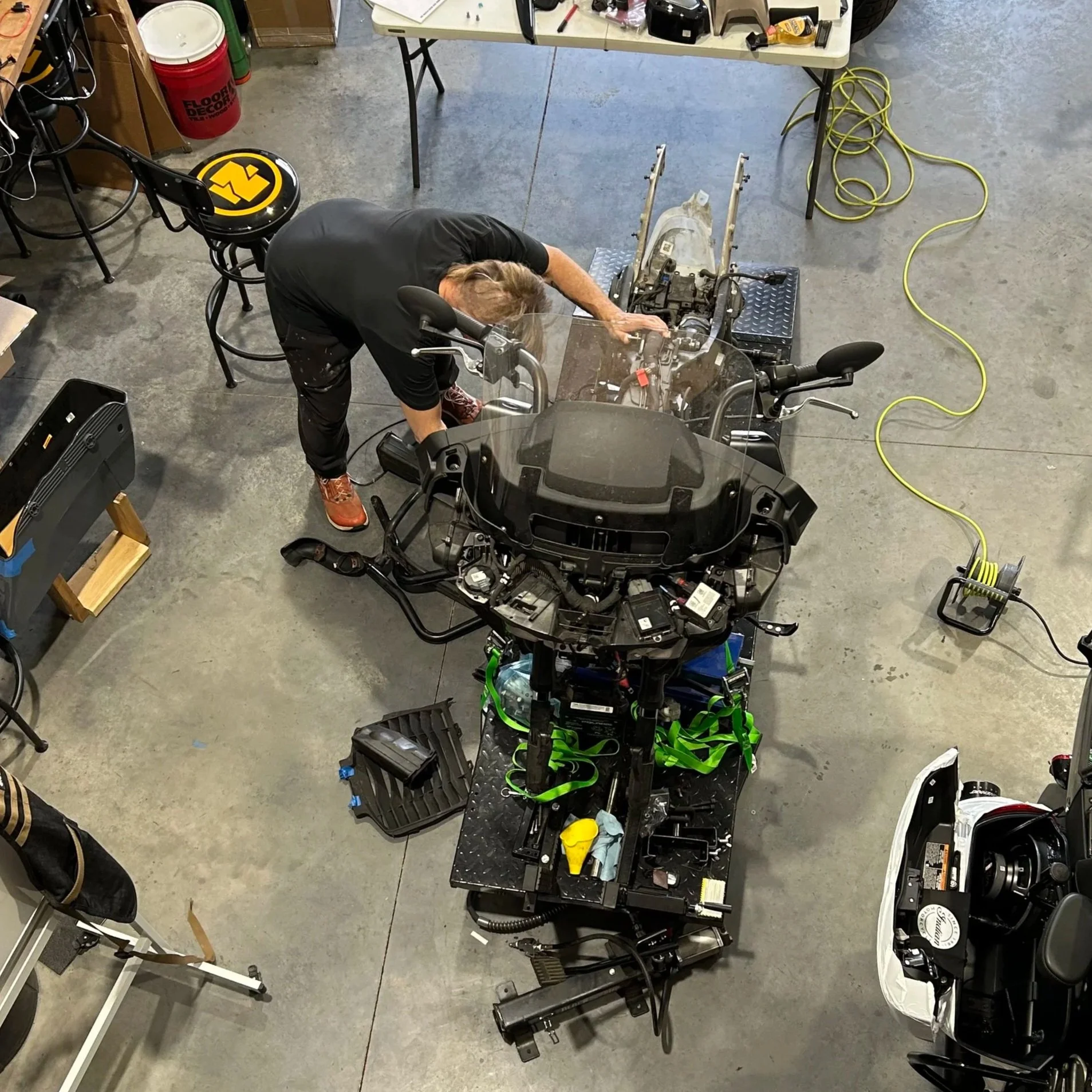 She is now very, very naked…