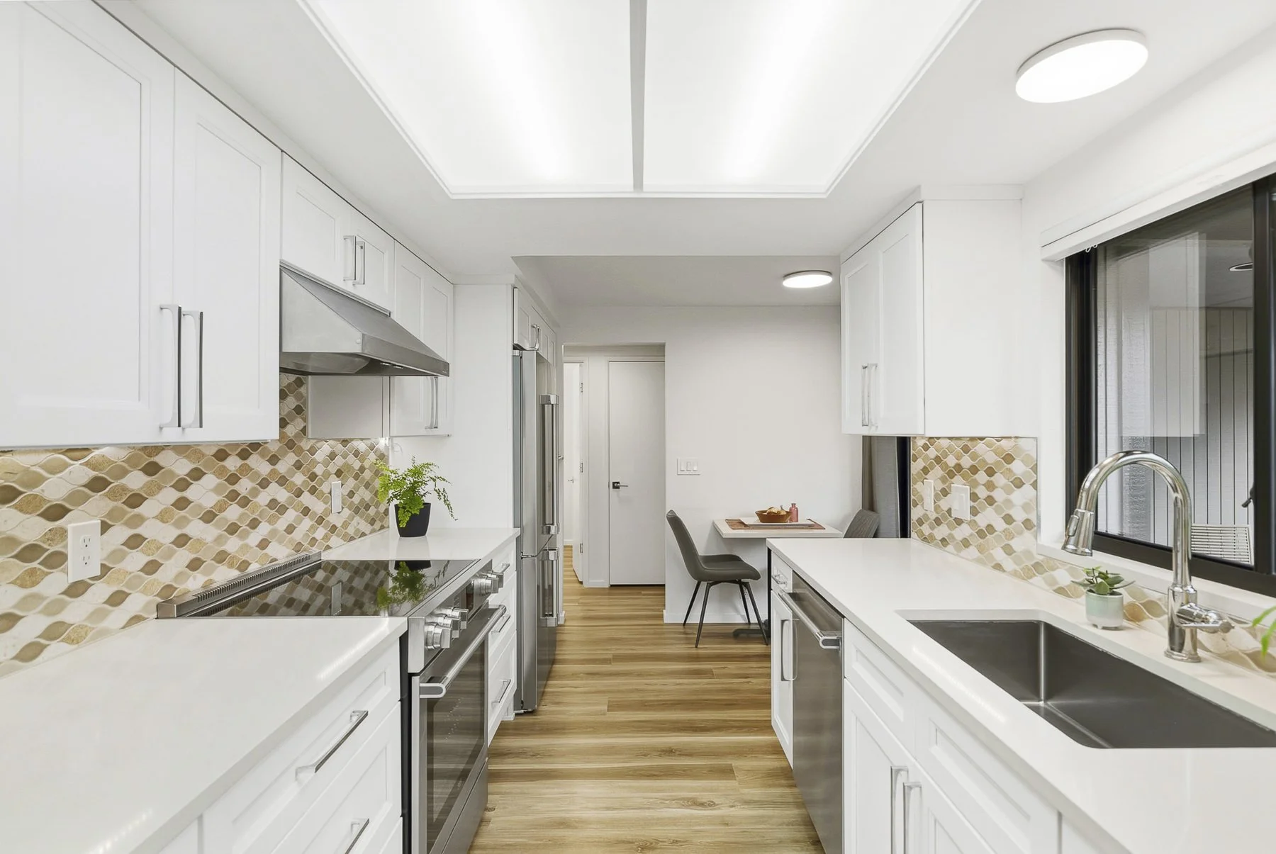 Newly remodeled kitchen in a home that is for sale in Vancouver, WA photographed by Paul Rich Studio