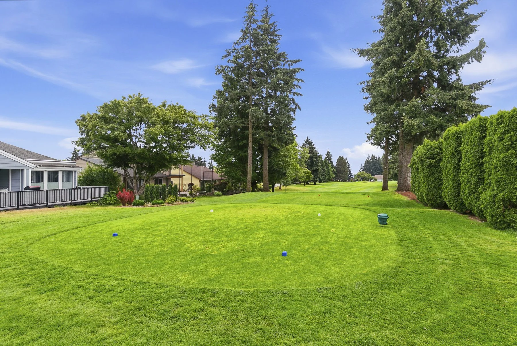 View of a golf course in Vancouver, WA in a 55+ community