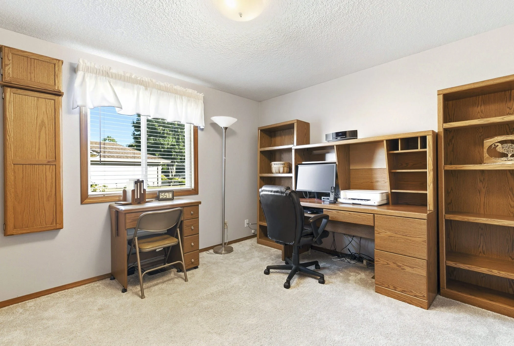 Work from home office space in a Columbia City, OR home
