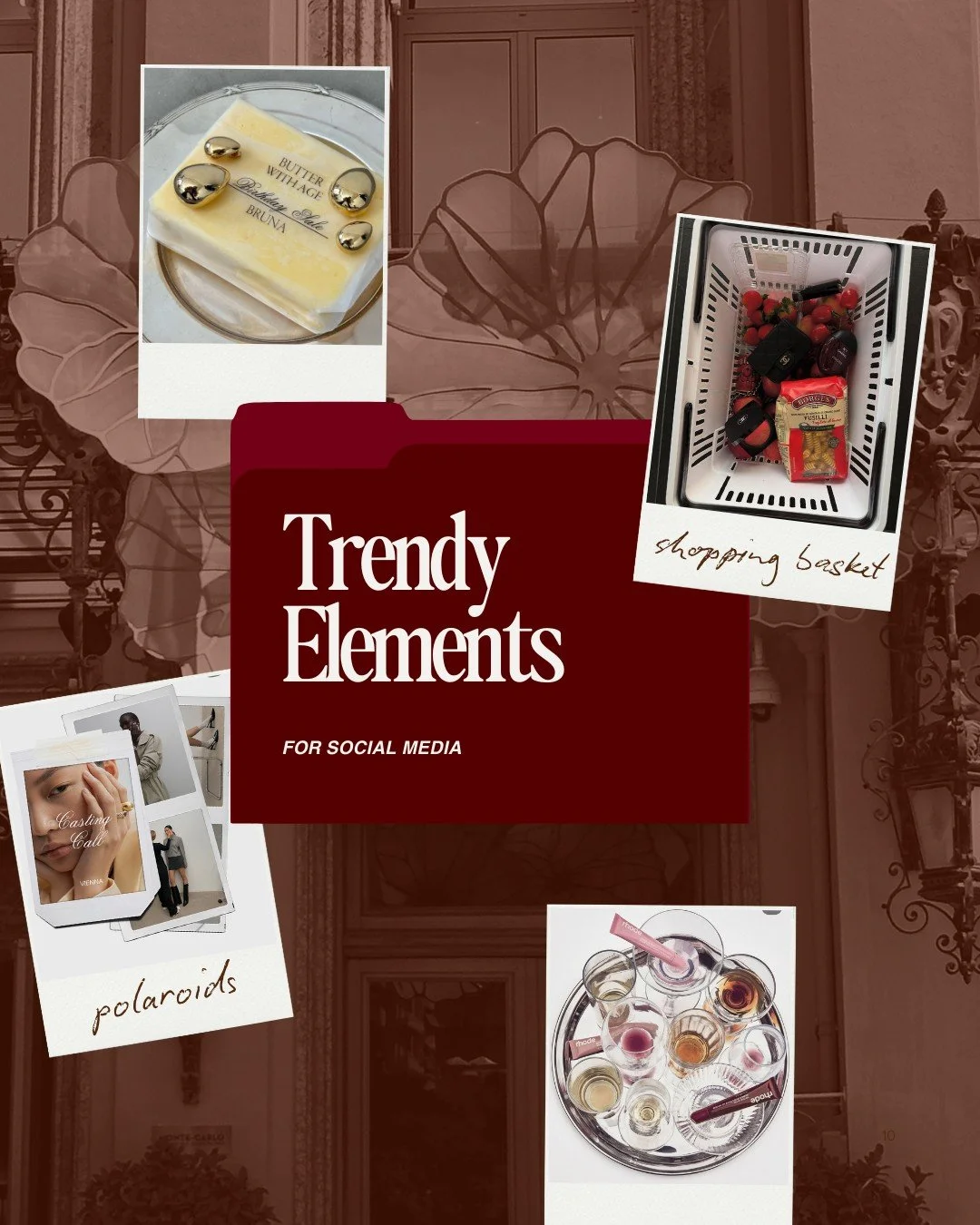 It&rsquo;s the details that set your content apart ✨

Incorporating trendy props like shopping baskets, curated trays, styled food moments, or Polaroids helps create a lifestyle feel that&rsquo;s both relatable and aesthetic. 

These small touches ma