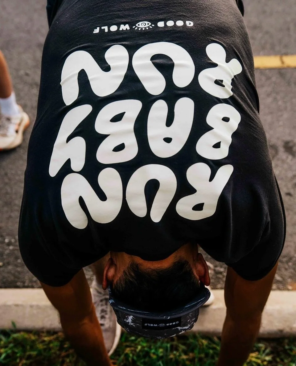 Run Baby Run! 

Quality shirts calls for quality prints! We served up some bold yet, soft prints using water based inks for our friends @goodwolfsuperfoods 👁️