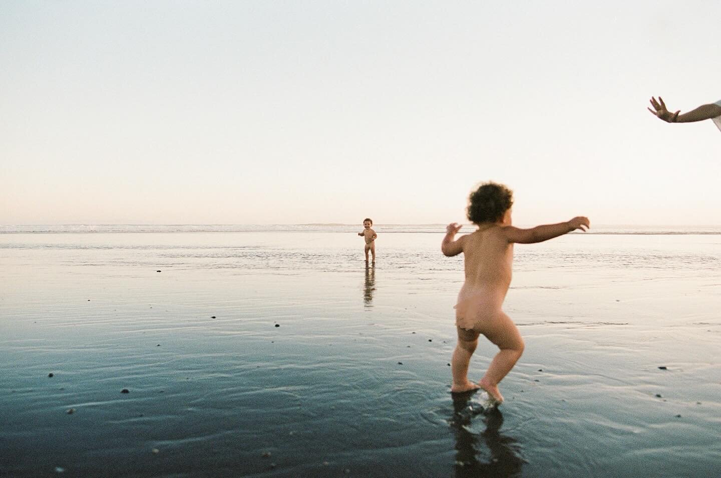 We used to swim the channel and walk the mile or so to the snack shack to get soft serve ice cream cones and crinkle cut fries in waxy paper bags. Today feels like one of those days, effervescent, golden and milky, sweetly salted under the sky&rsquo;