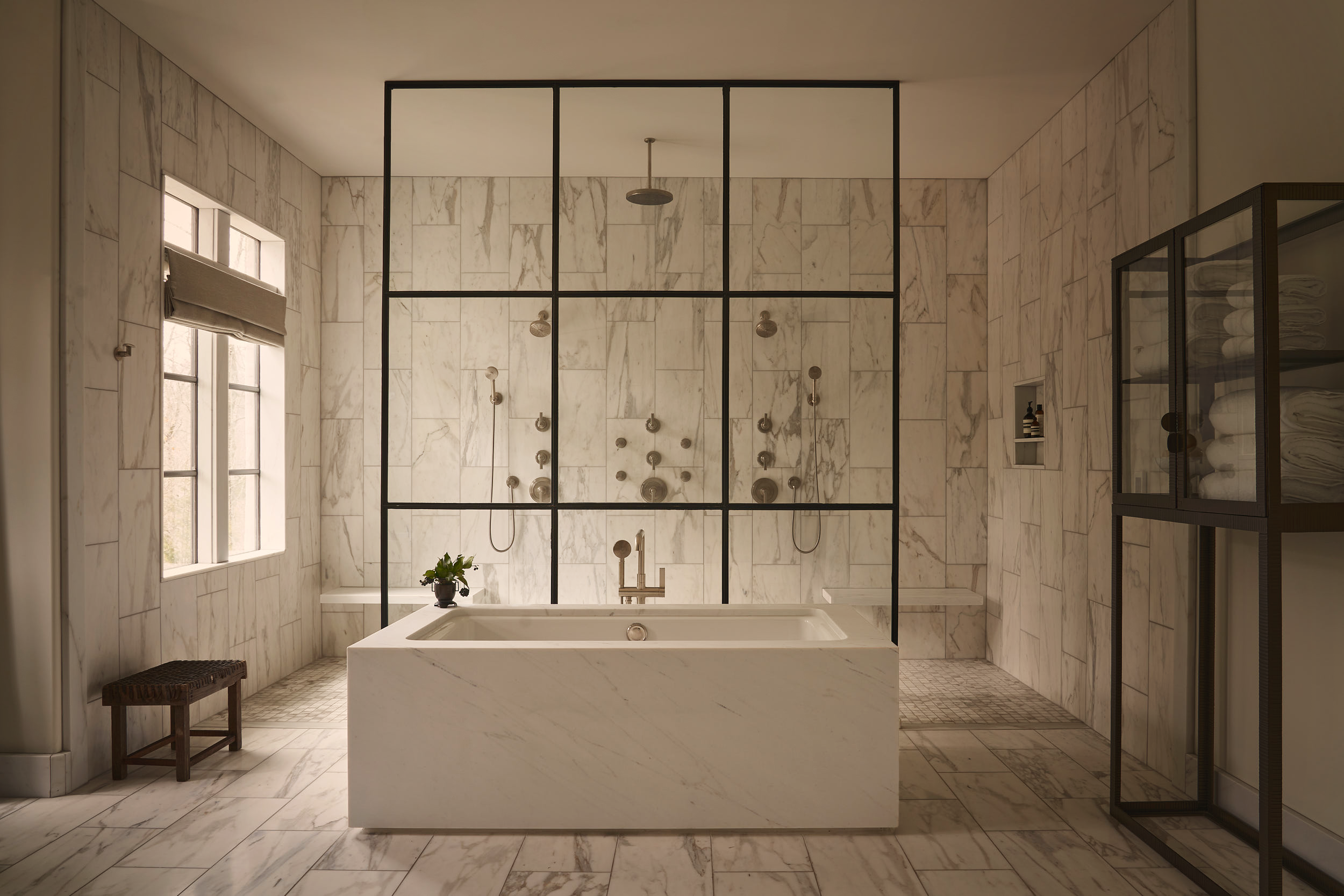 Interior Architectural details highlighted in residential photography shoot by award winning Nashville photographer Nick McGinn