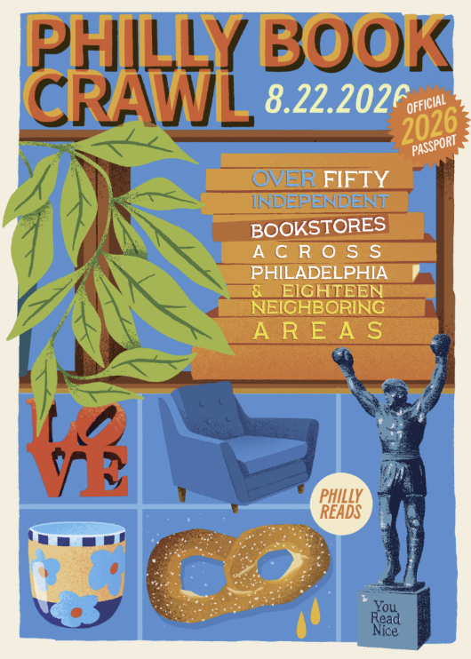This Year's Bookstore Crawl Passport!