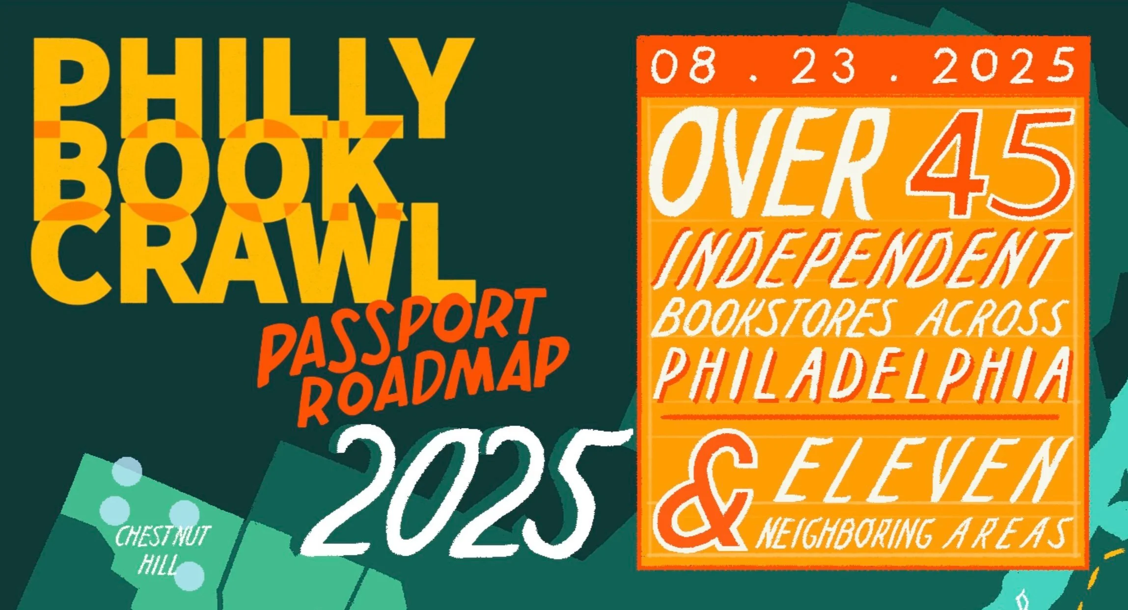 Introducing the Philadelphia Bookstore Crawl Passport!