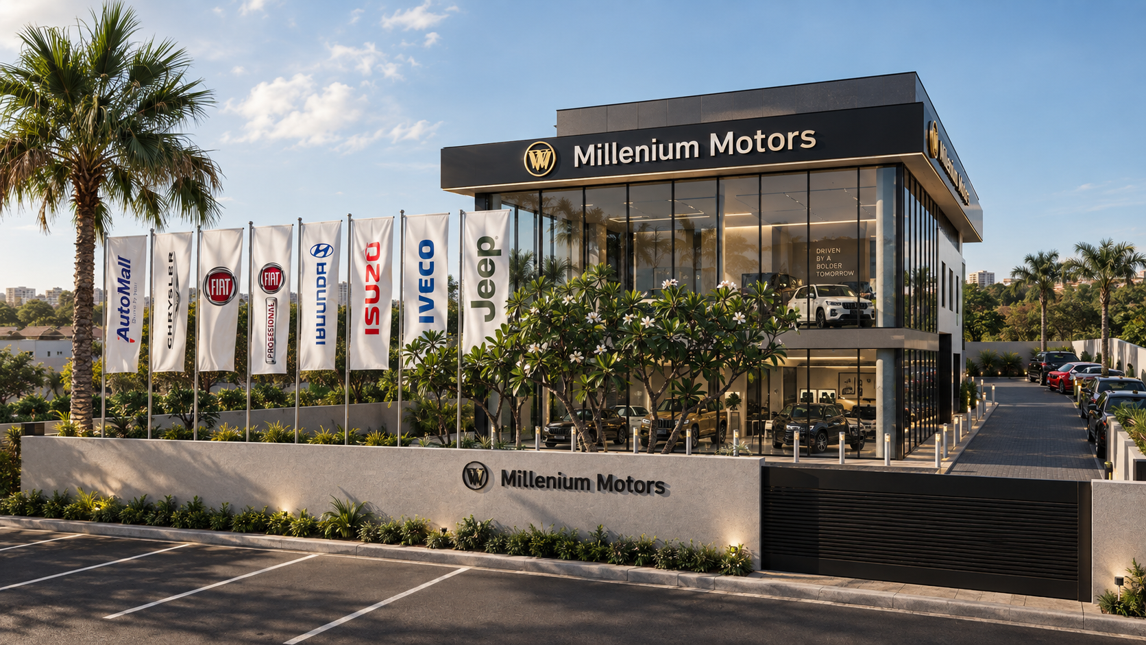 Millenium Motors Car Showroom