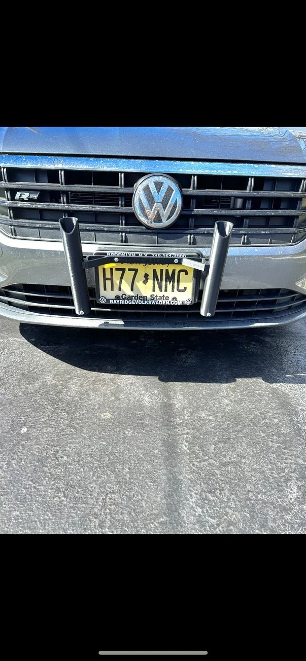 Pursuit Rod Holder License Plate Rack