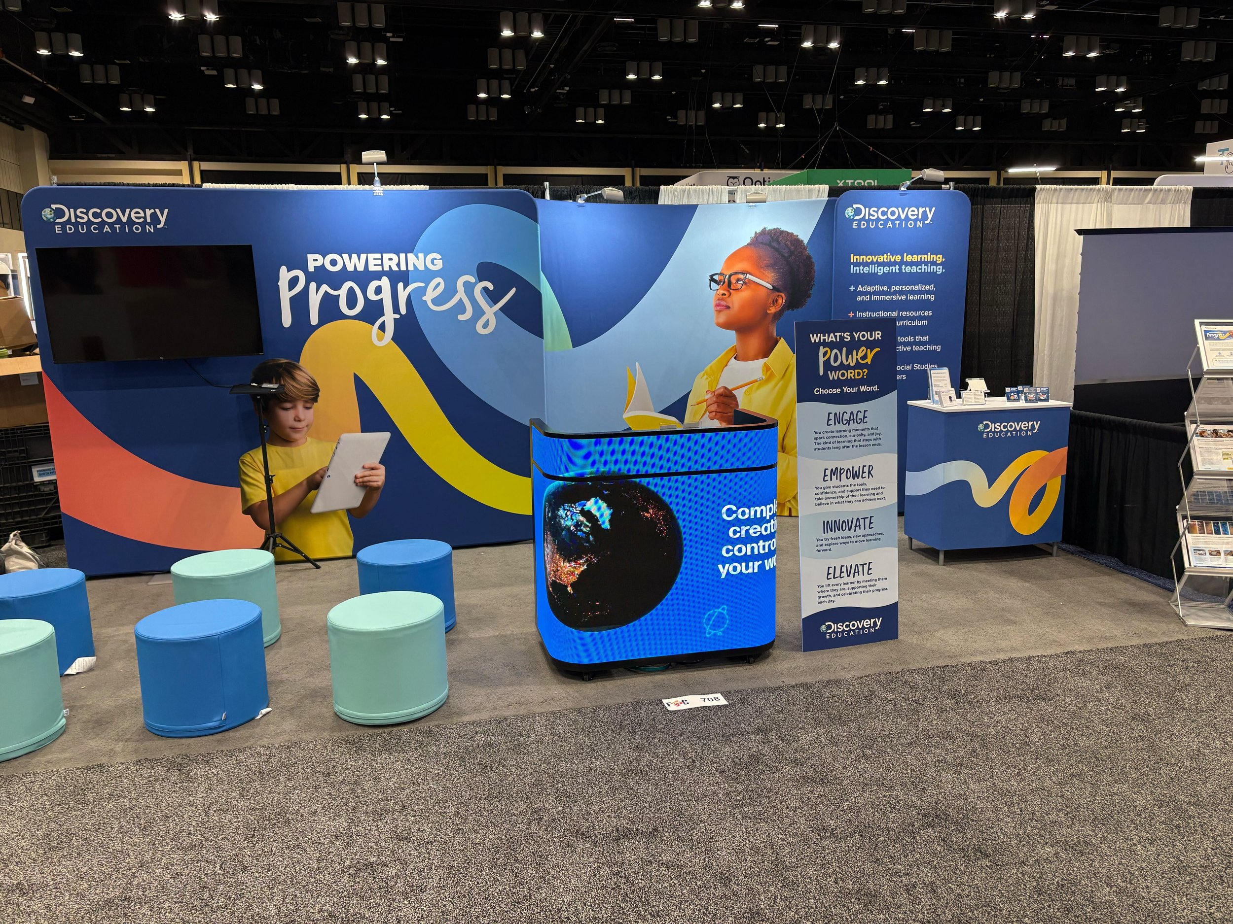 Final booth design