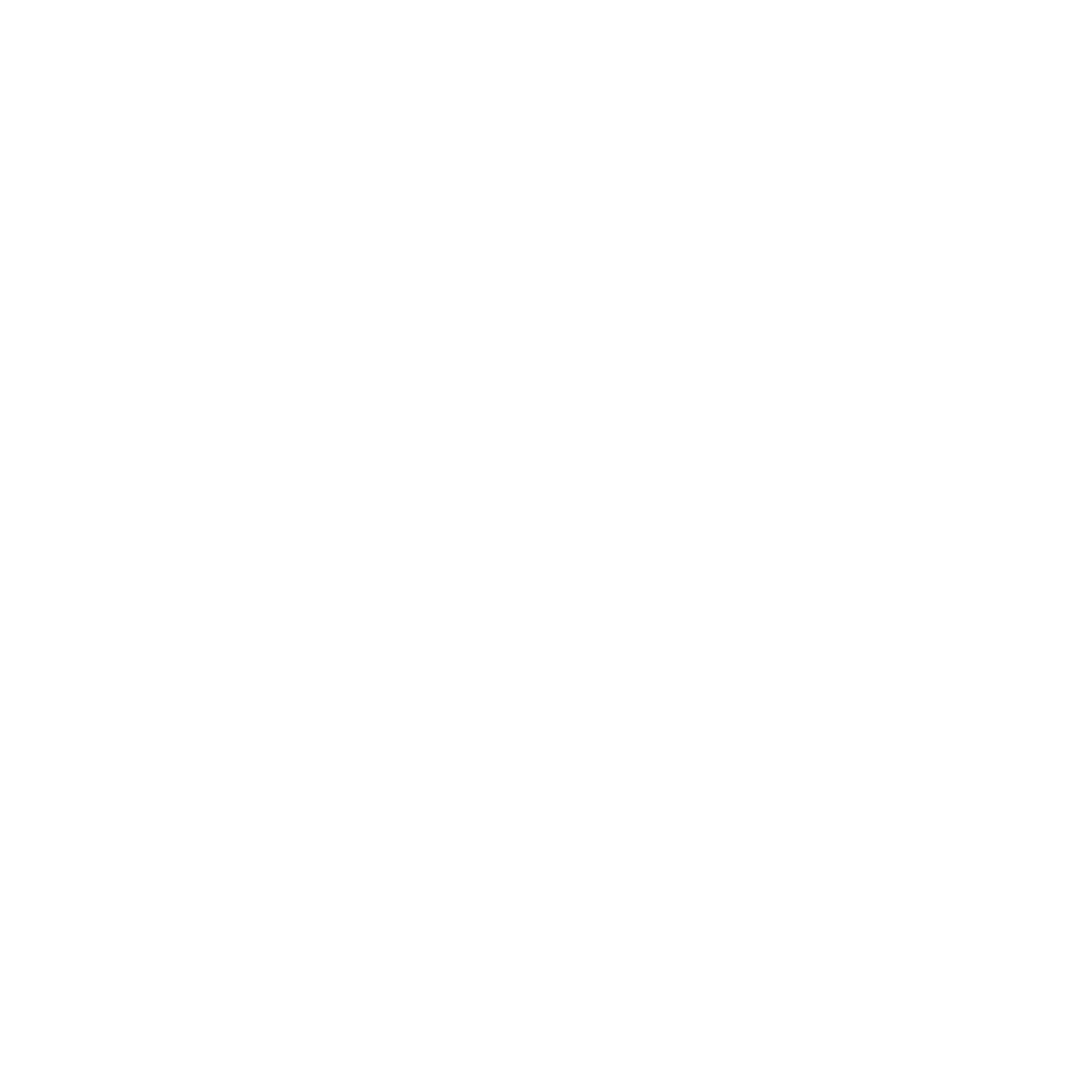 White GPS map marker icon containing a package or box symbol inside to represent Local Pickup.