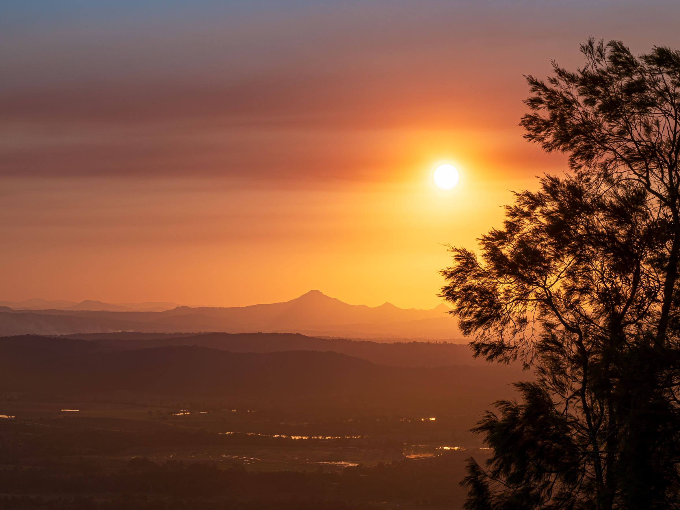 even views from Mount Tamborine in Queensland