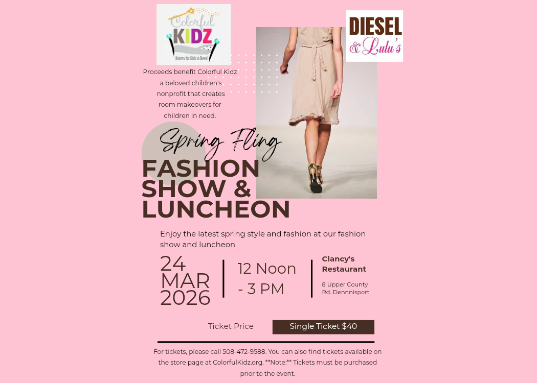Spring Fling Fashion Show and Luncheon Single Ticket