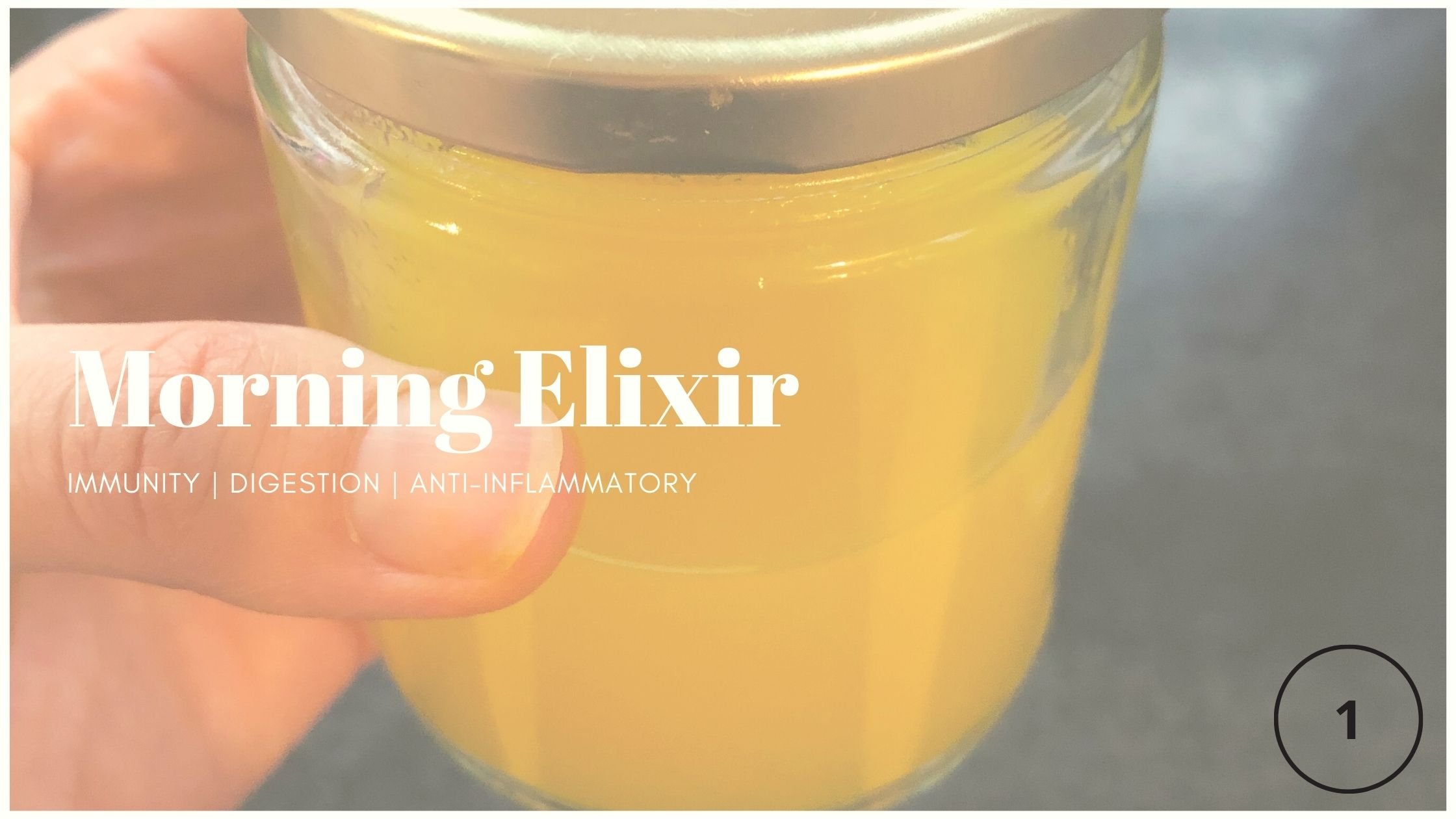 Morning Elixir Tonic