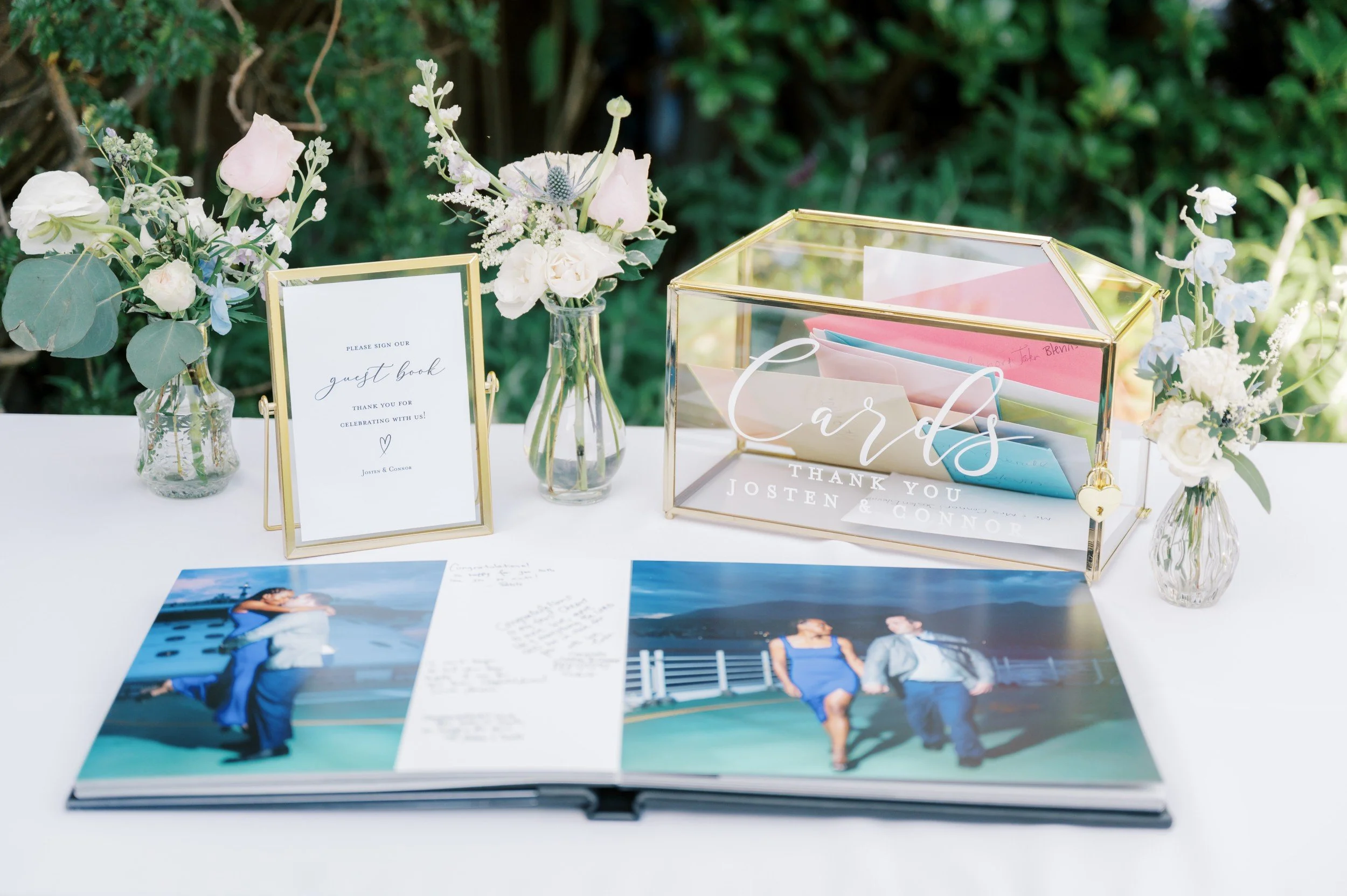 Soft pastel hues of blush, lavender, and cream set a romantic tone for Josten & Connor’s wedding at the Brazilian Room. Elegant roses and delicate anemones were paired with lush greenery, creating exquisite bouquets and dreamy floral arrangements tha