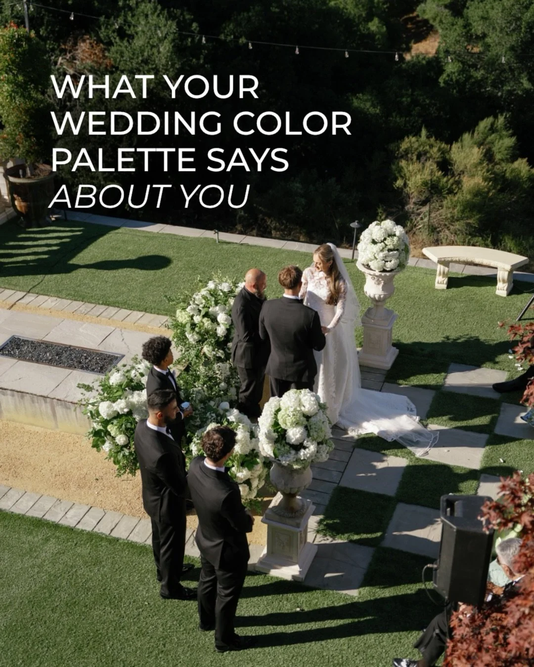 You&rsquo;ve chosen your wedding colors-but what do they say about your personality and the kind of celebration you&rsquo;re planning? 

From soft romantics to bold statement-makers, every palette tells a story. 

Swipe to find the one that feels lik