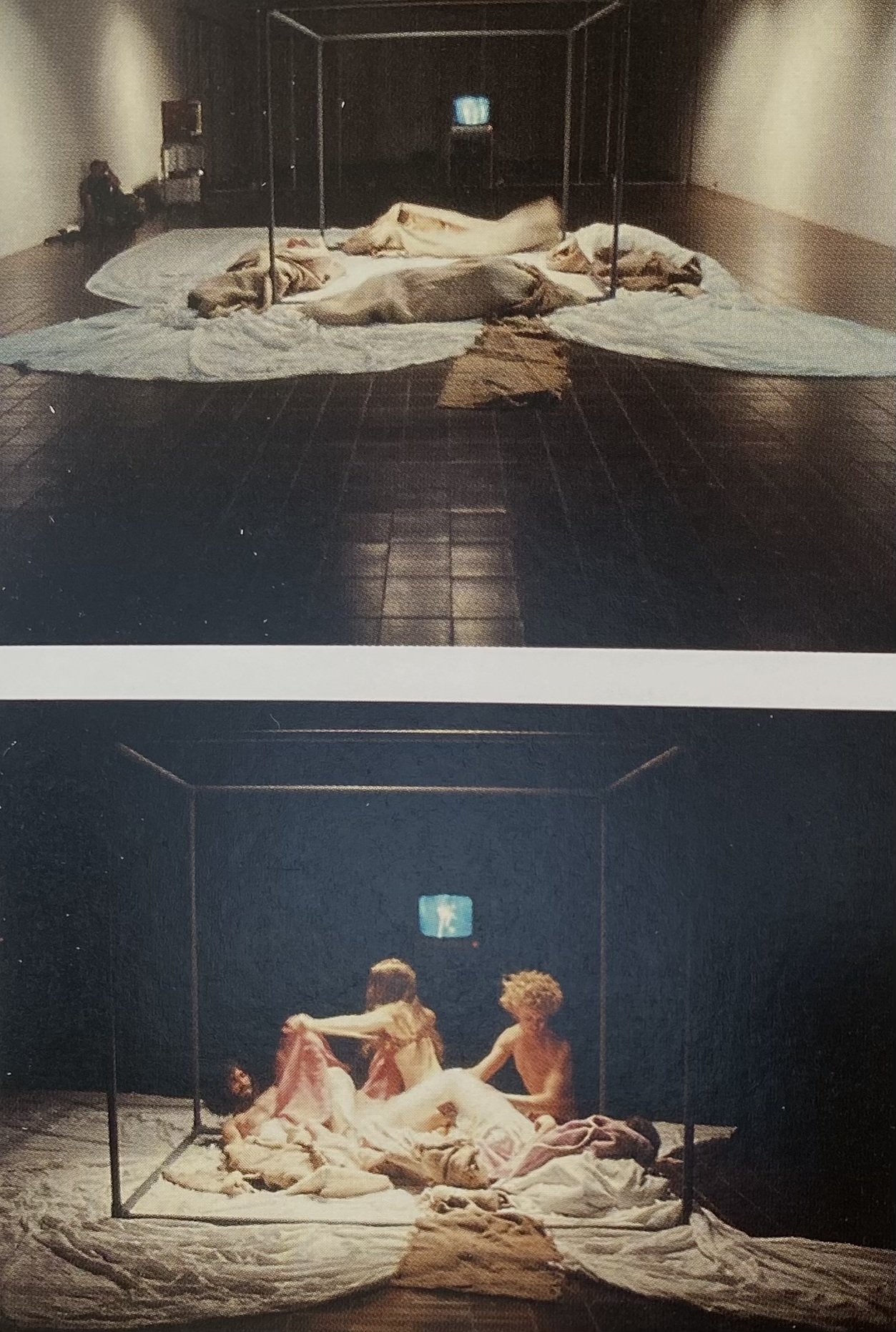 Jim Allen, Contact (Parangole Capes), Auckland City Art Gallery, 1974. Photos: Bryony Dalefield. 