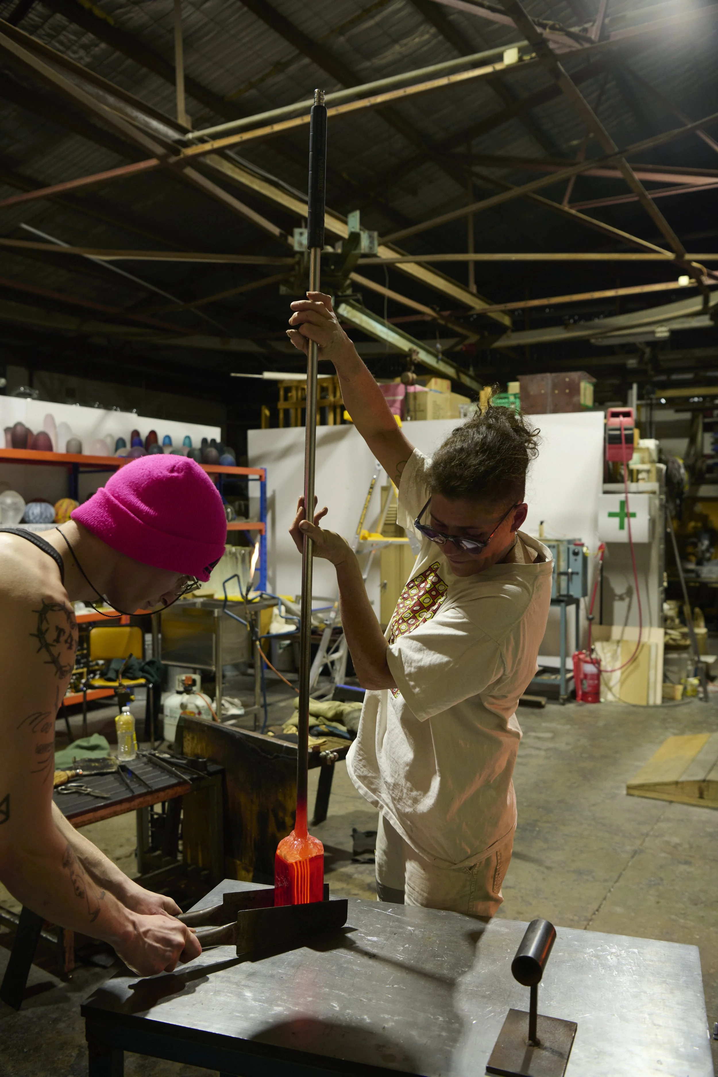 Ruth and Juniper cooling base of stack