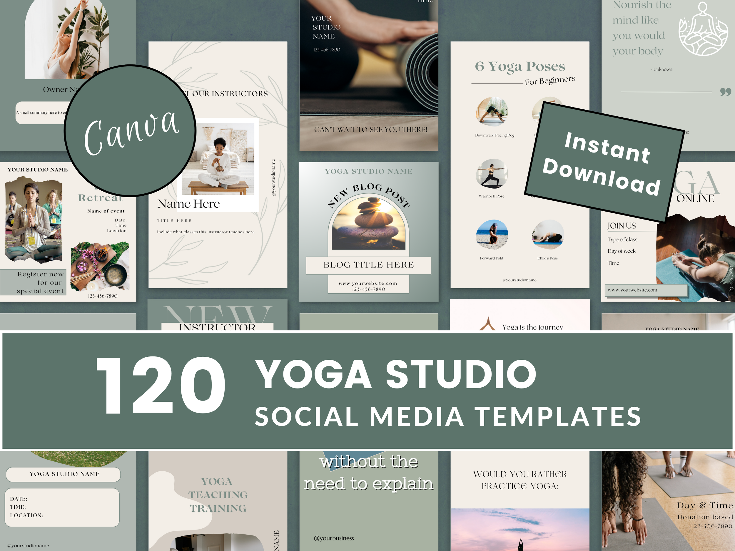 Yoga Studio Templates Green ETSY PRODUCT LONG LISTING PHOTOS - YST03 L13.png