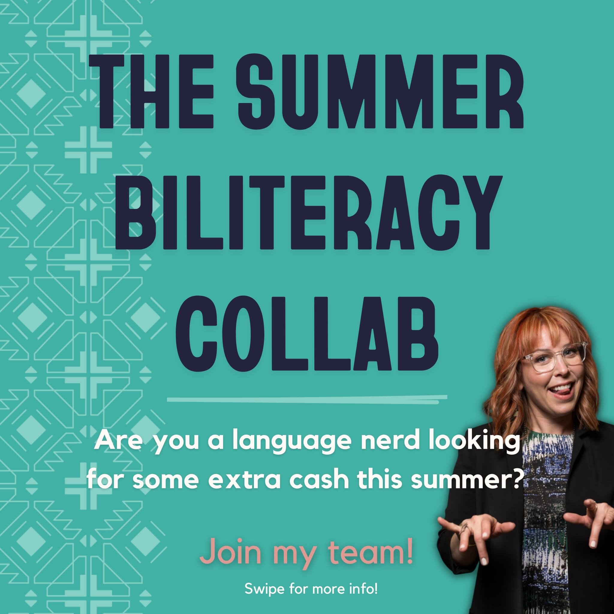 I am excited to announce the Summer Biliteracy Collaborative, a unique opportunity for bilingual and ESL teachers to participate and be paid for giving feedback and sharing their experiences using my workbook this summer.

Here are three things to kn