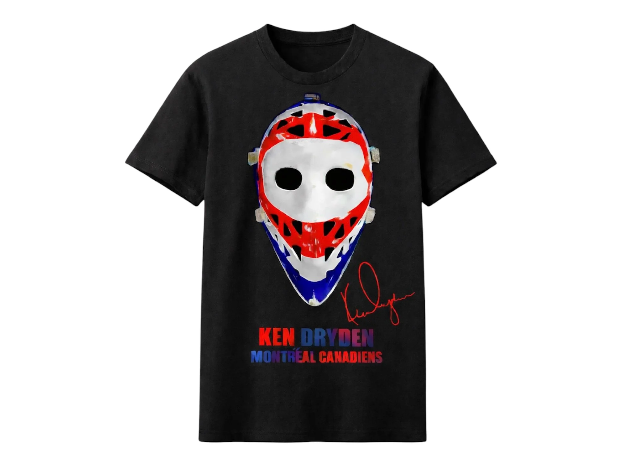 Ken Dryden Mask Montreal Canadiens mask shirt