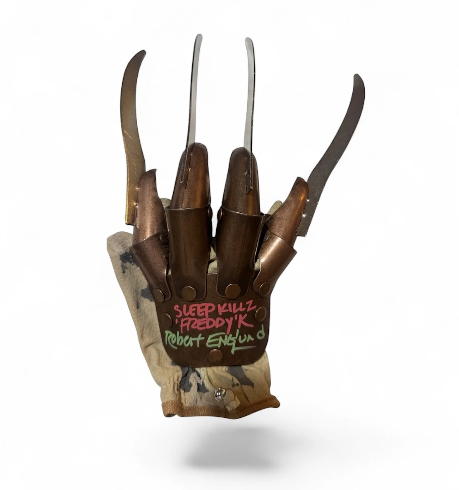 Robert Englund Signed Freddy Krueger glove