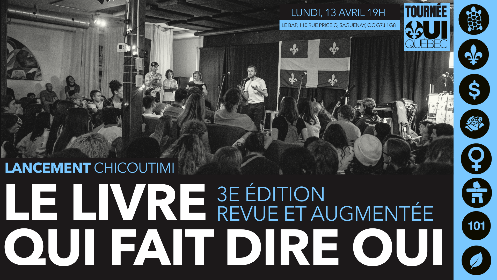 Lancement à Saguenay