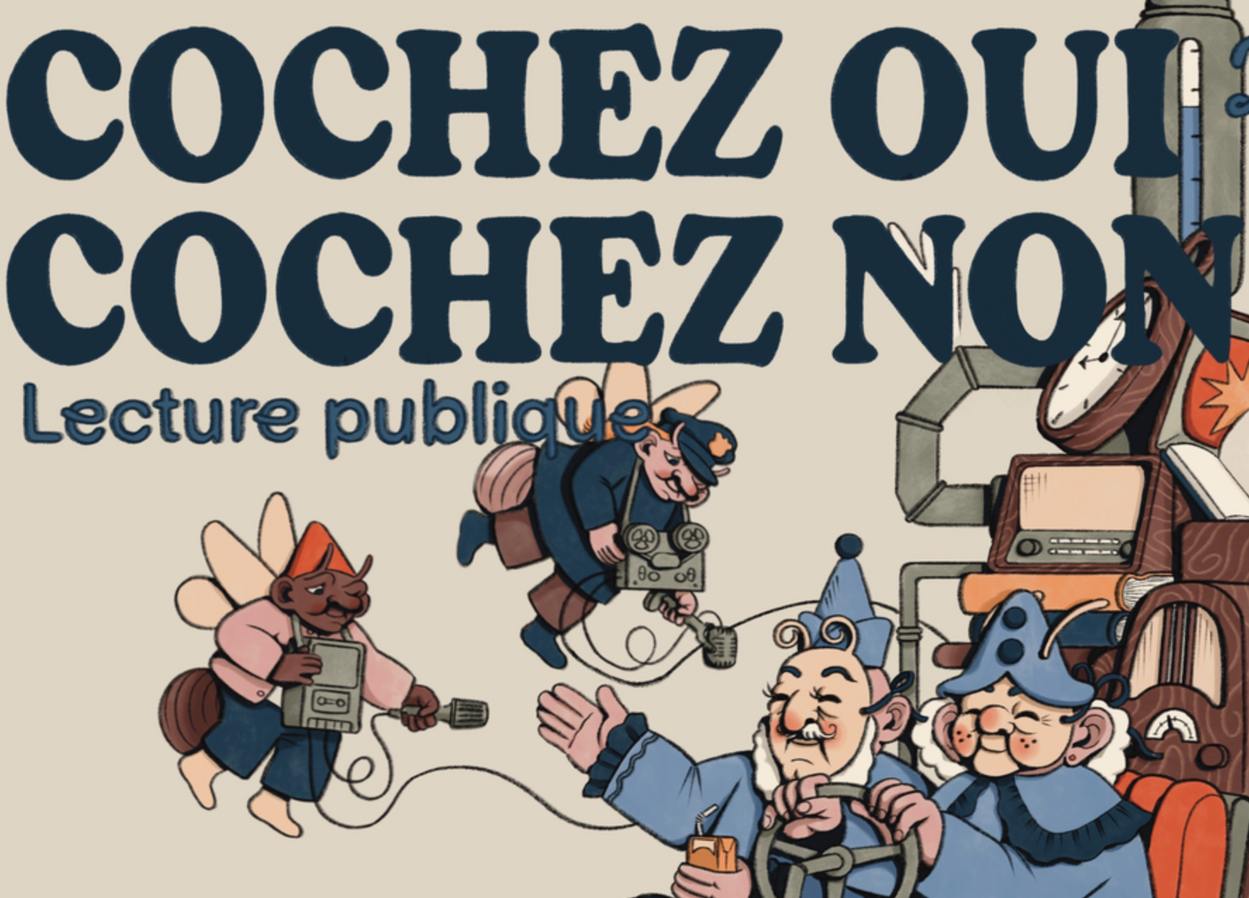 Théâtre - Cochez OUI, Cochez NON