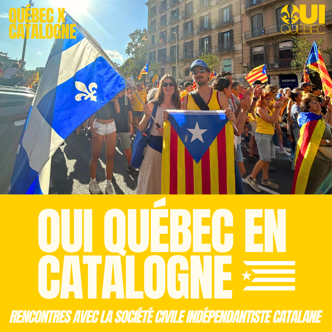 Tournée des OUI Québec en Catalogne : apprendre de la mobilisation de la société civile catalane