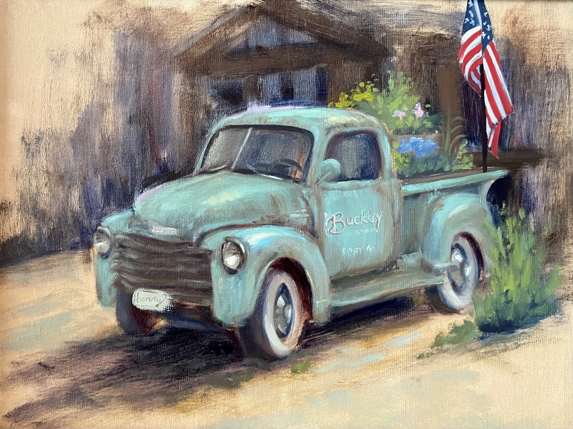 fenton-henry-at-buckleys-plein-air-old-truck-oil-painting.jpg