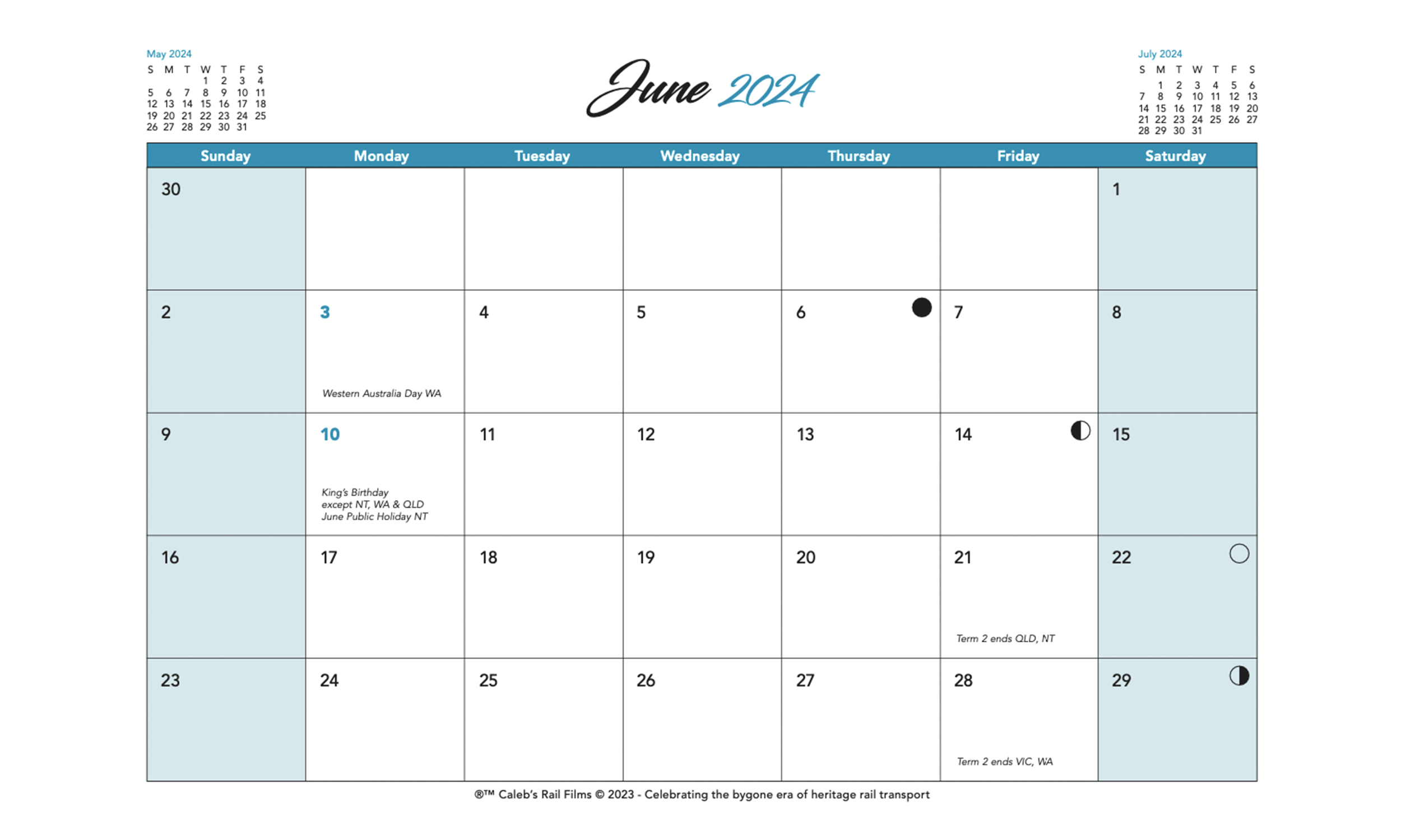 Calendar 2024 June Australia New Awasome Incredible P vrogue.co