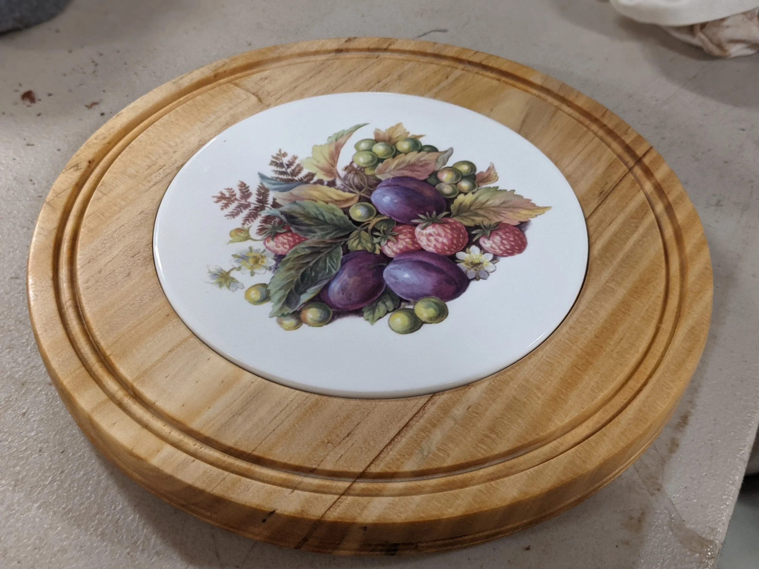 Novice Course - Week 5 - Trivet With Ceramic Inset