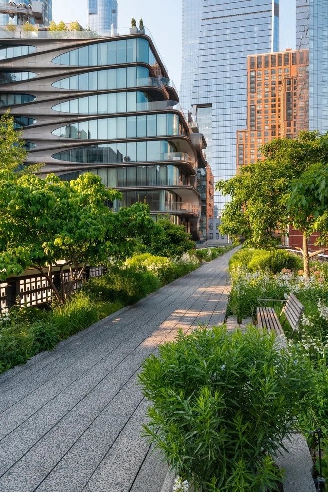 10th Avenue at 17th Street Under the High Line