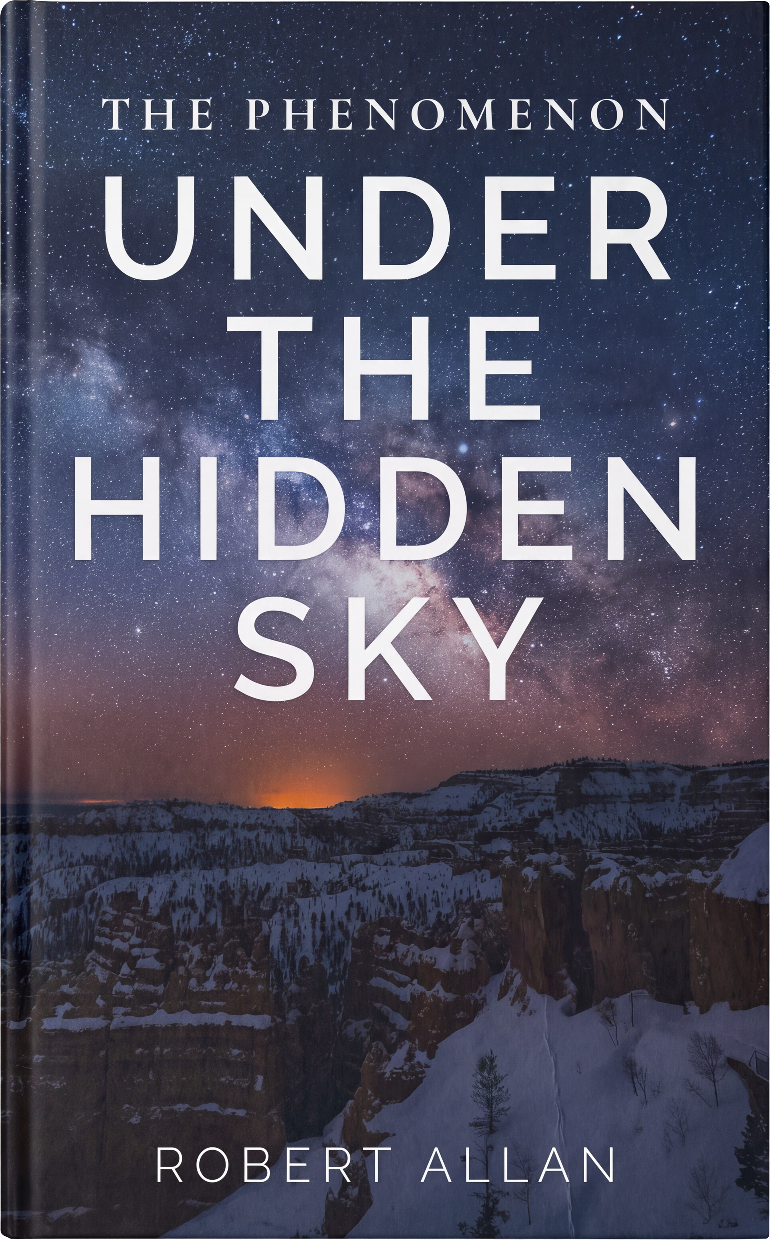 Hardcover copy of Under the Hidden Sky by Robert Allan