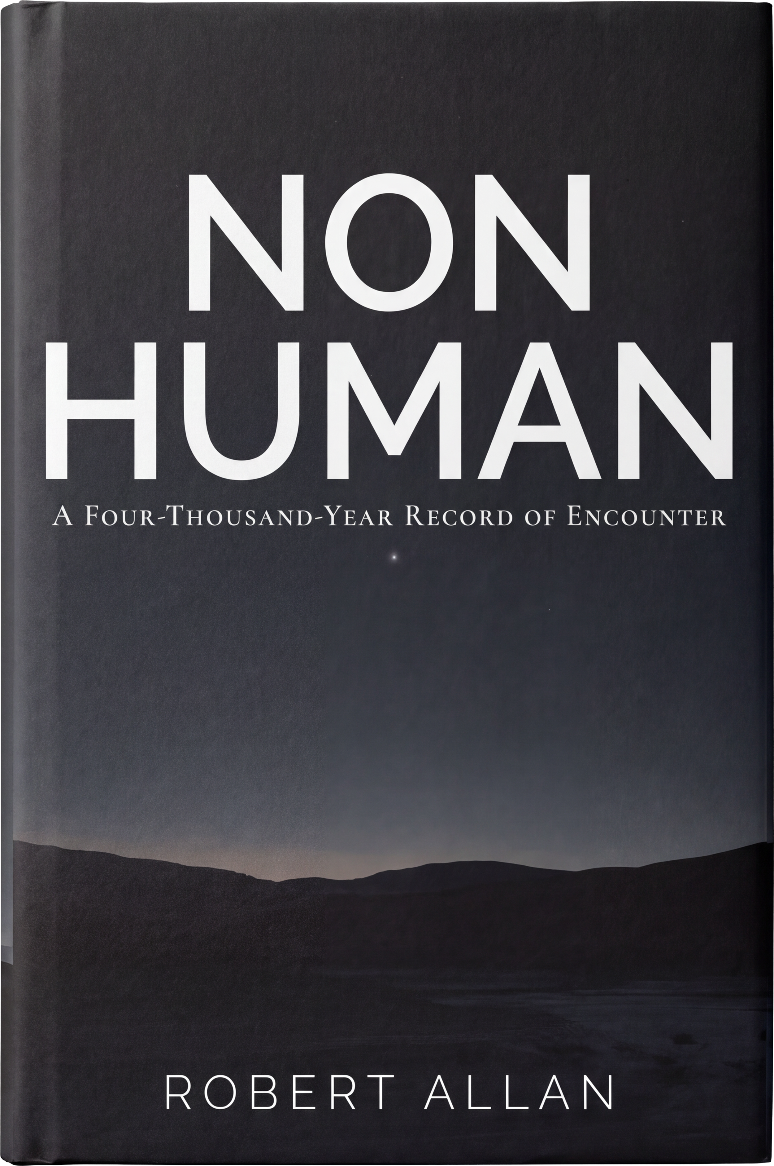 Hardcover copy of Nonhuman by Robert Allan