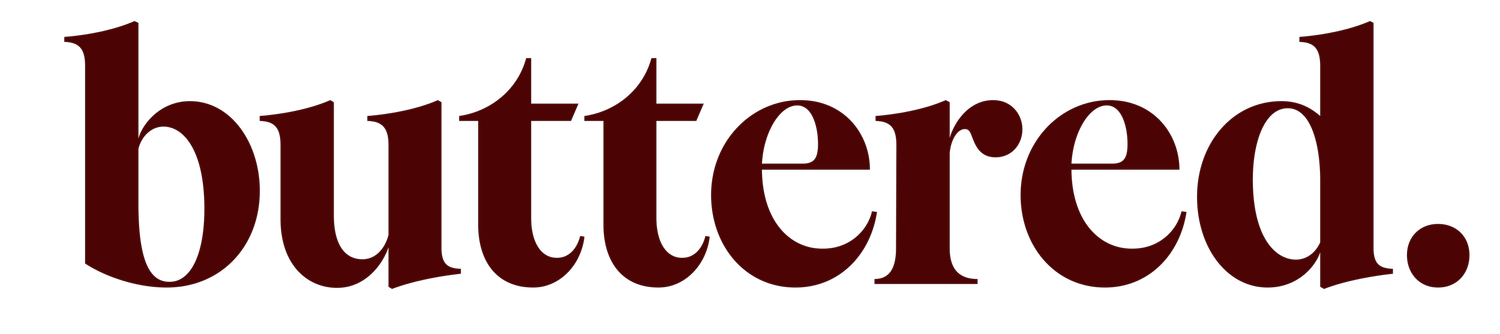 Buttered