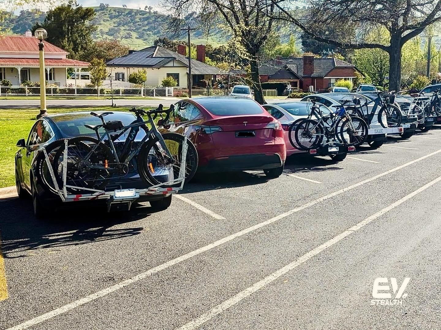 There&rsquo;s always an odd one out that doesn&rsquo;t have a towbar or bike rack on their #tesla 😂
.
.
.
.
#evstealth #evstealthsolutions #evtowing #evtowbars #sustainabletransport #emobility #electriccarsaustralia #electricvehicles #stealthmode #t