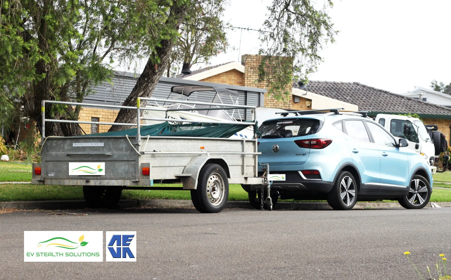 MG ZS EV TRAILER EV STEALTH 