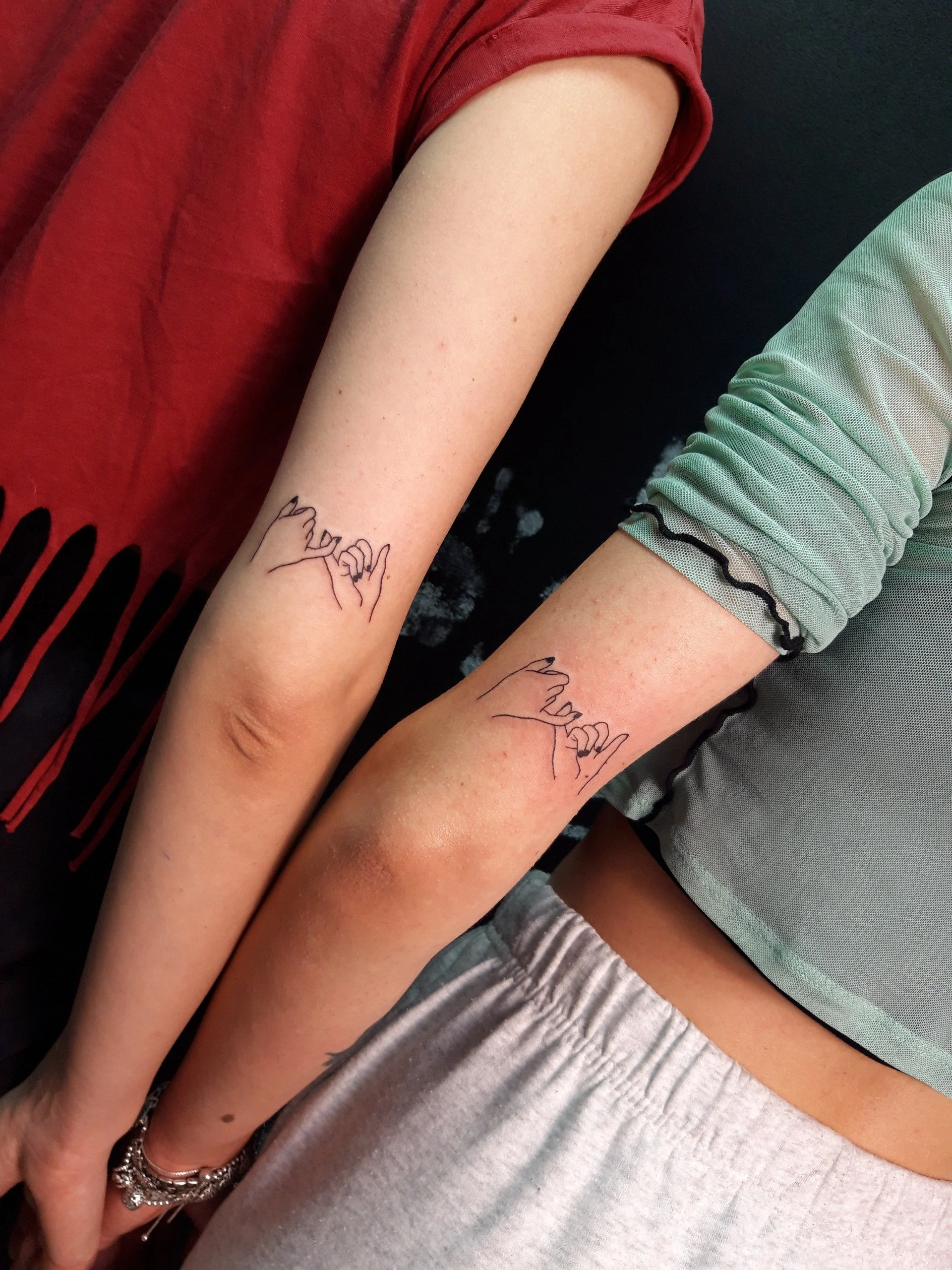 tatuaj matching pentru doua prietene