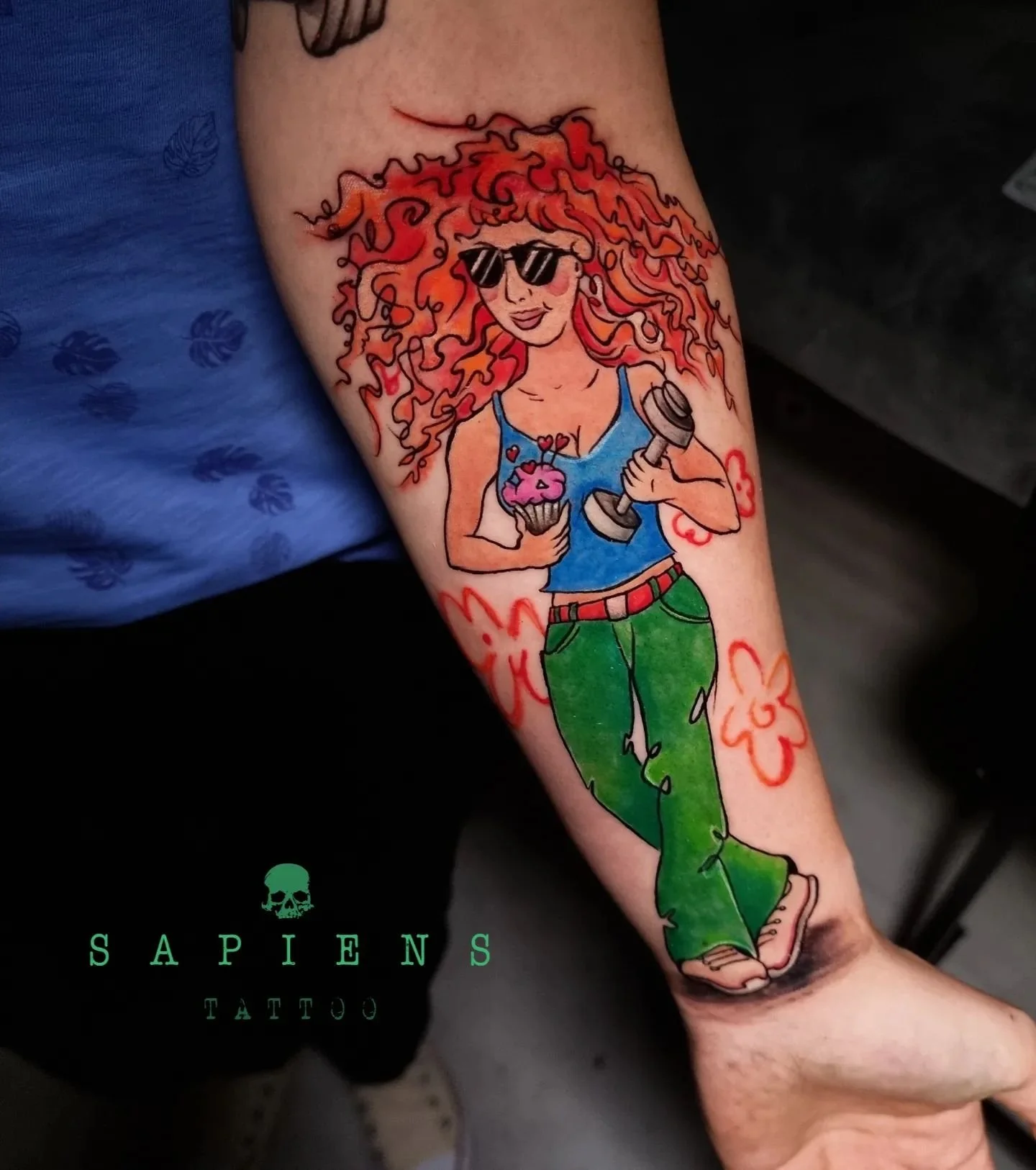 pret tatuaje color pe antebrat in bucuresti