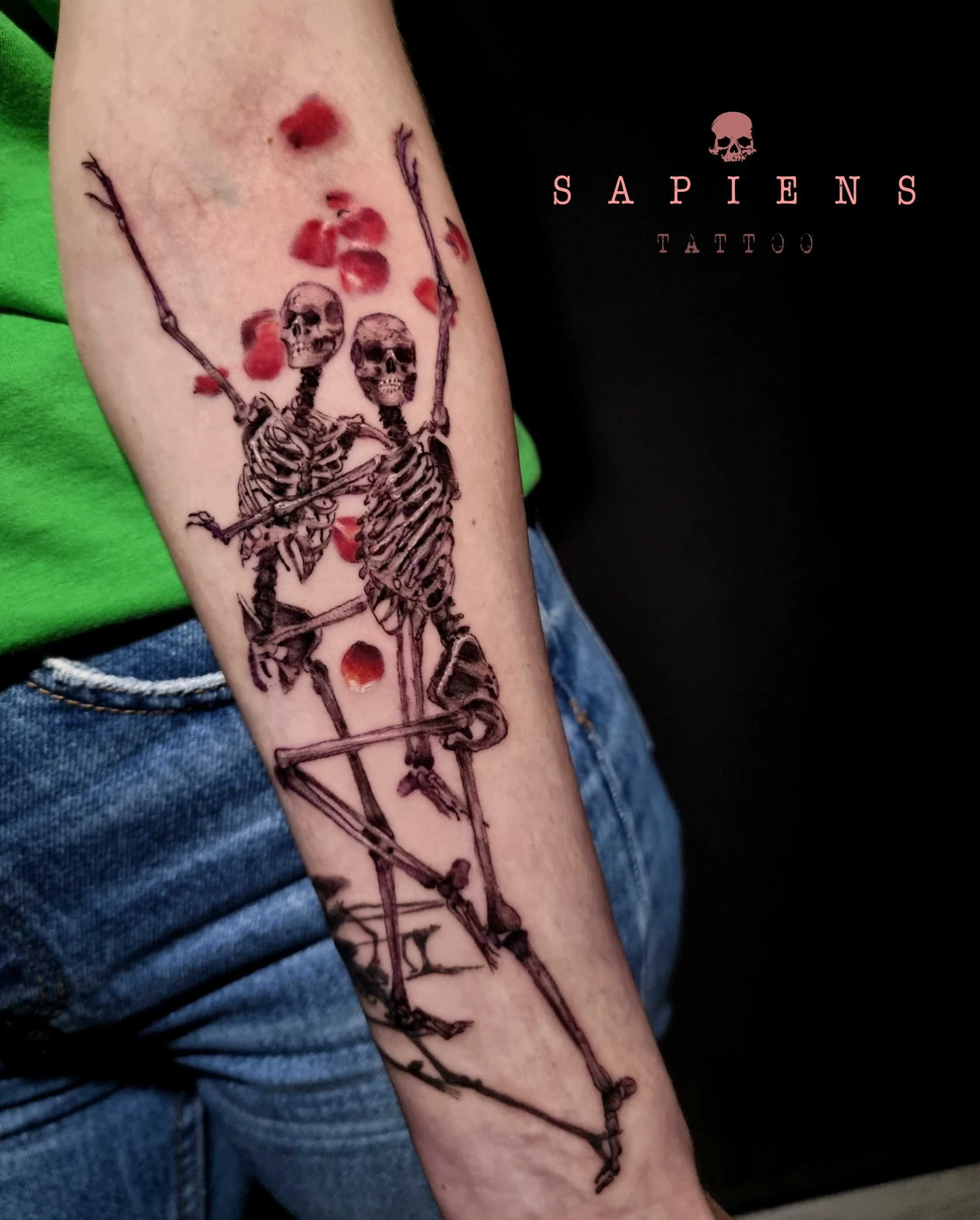 custom tattoo for girls on the forearm