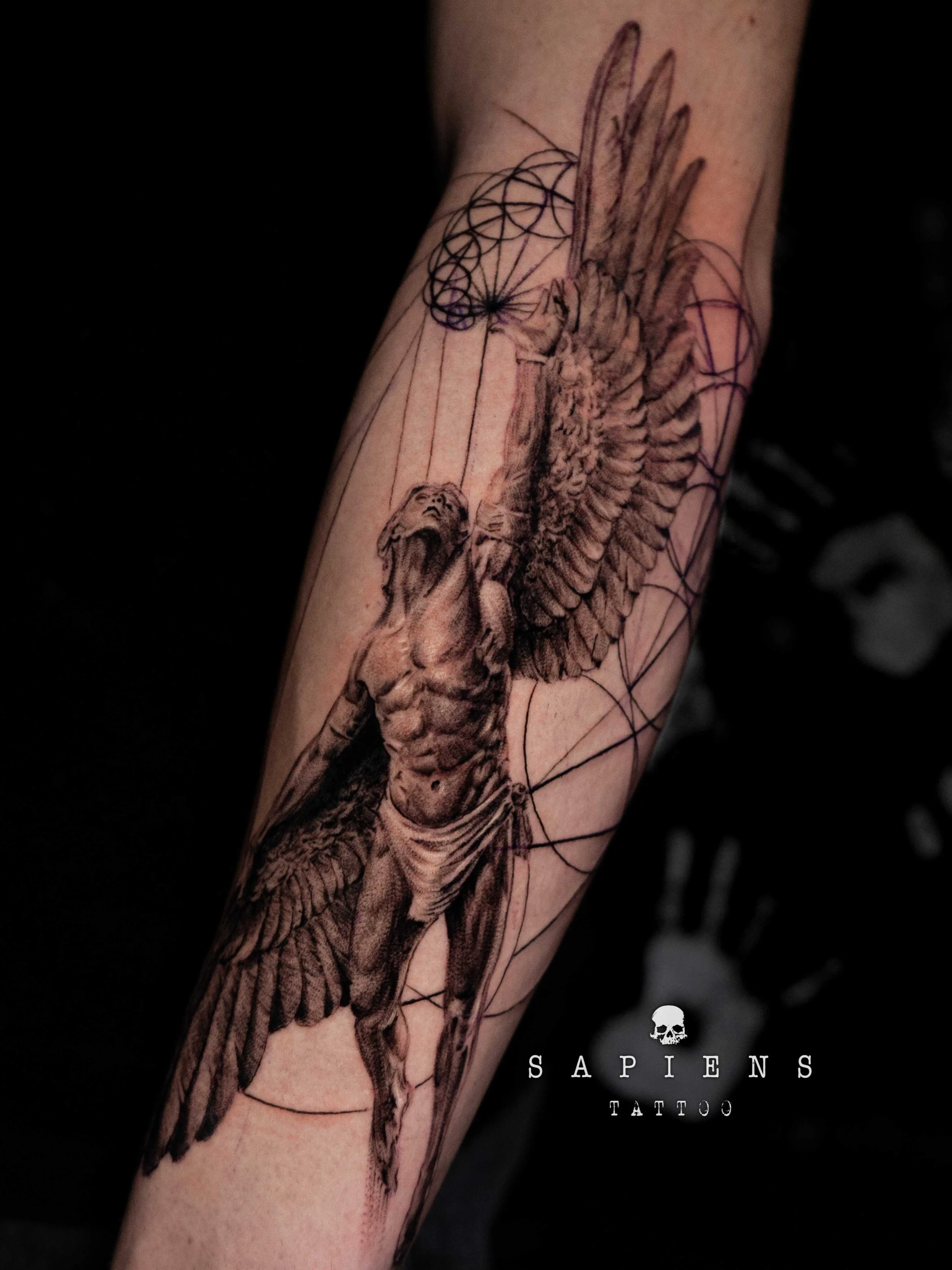 tatuaj inspirat din mitologia greaca