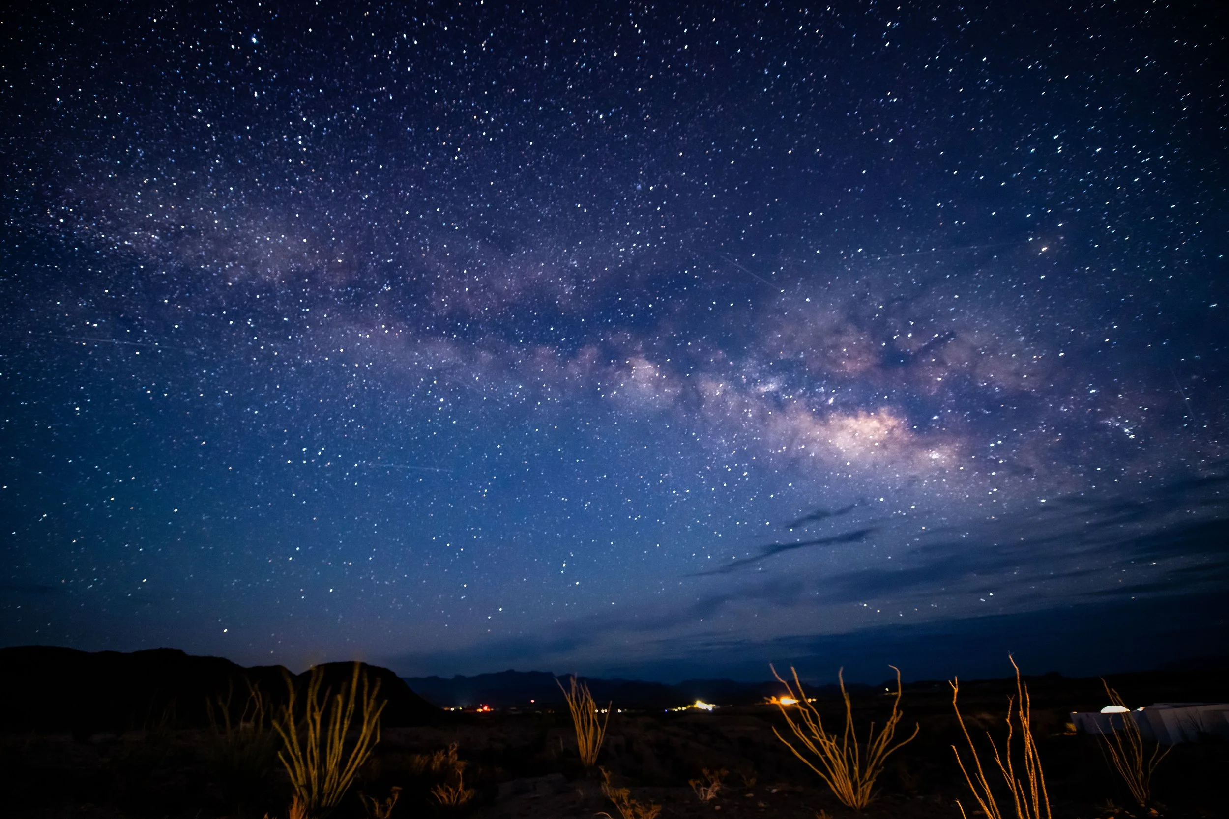 West Texas night sky