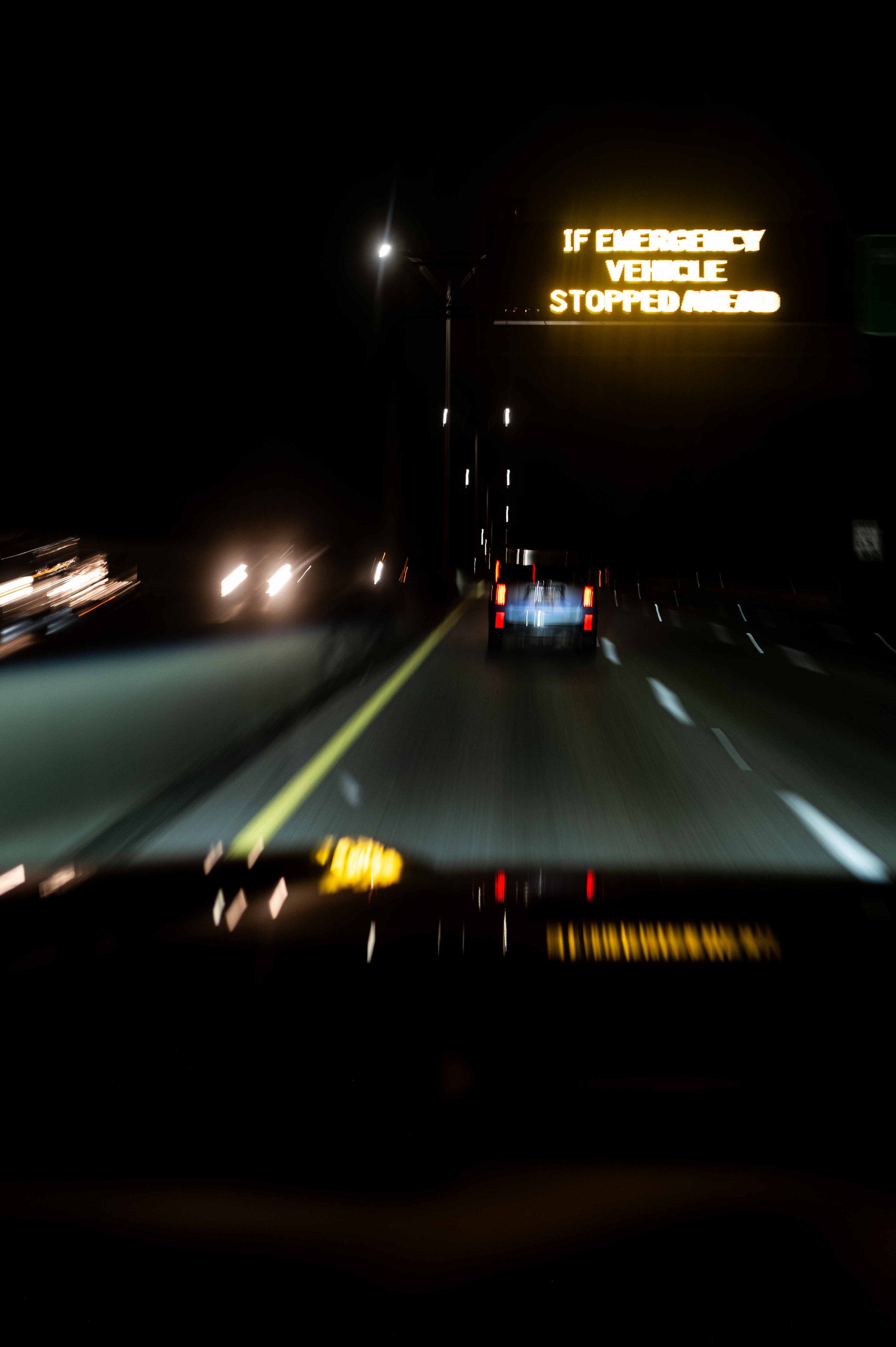 Its not an emergency and not stopping