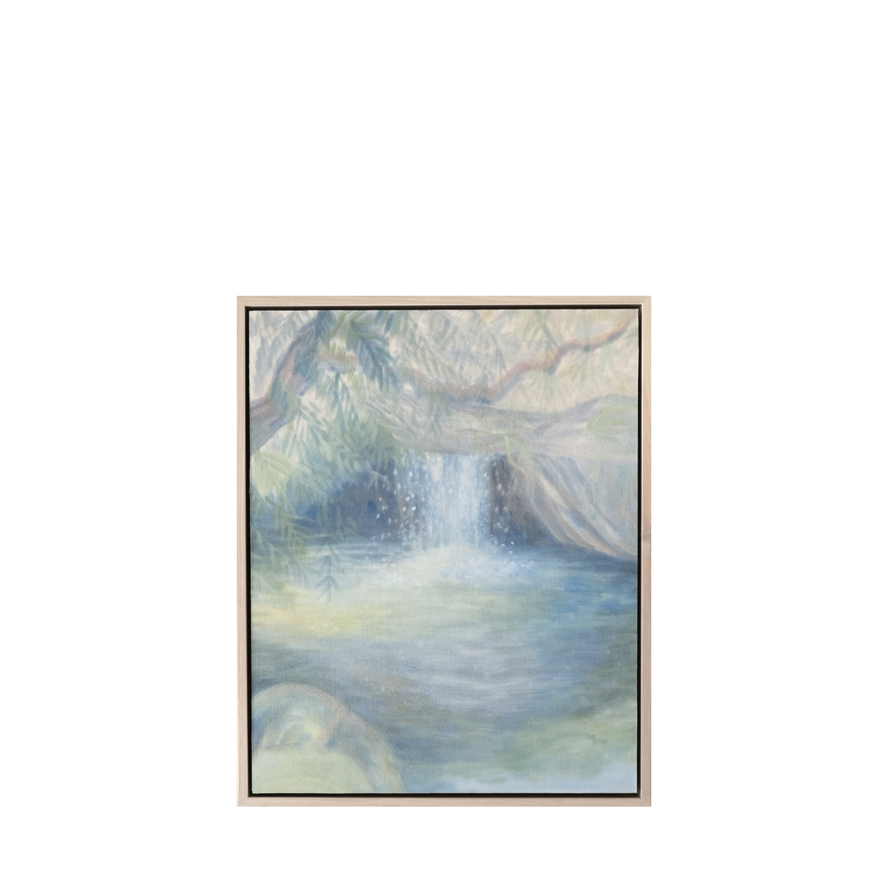 'Loud Water, Quiet Droplets II' — Sarah Bell