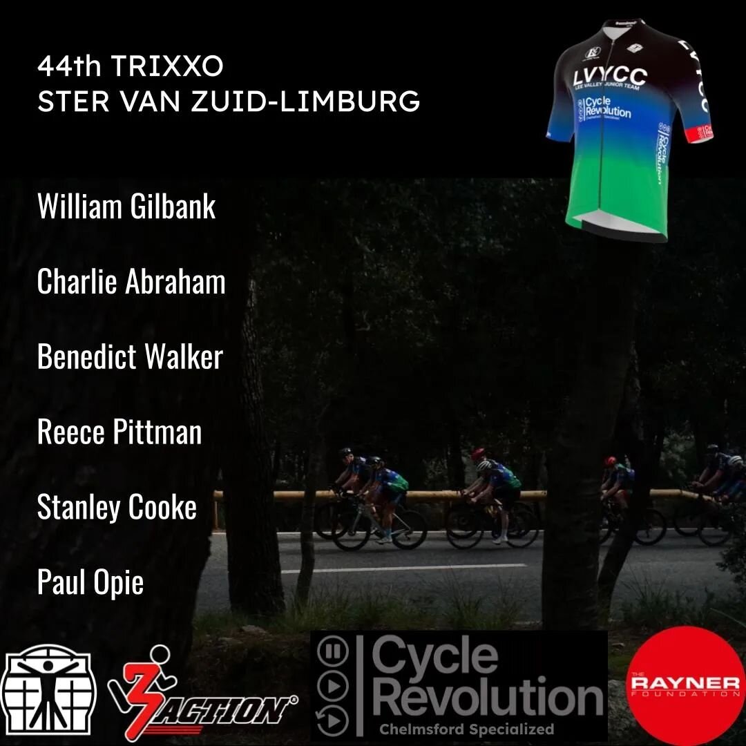 We return to Ster Van Zuid Limburg this year, with the support of @raynerfoundation again for the 4 days for racing starting at the Tom Dumoulin bike park on Friday with a 4.2km time trial.

@3action 
@bioracer_uk 
@specializedchelmsford