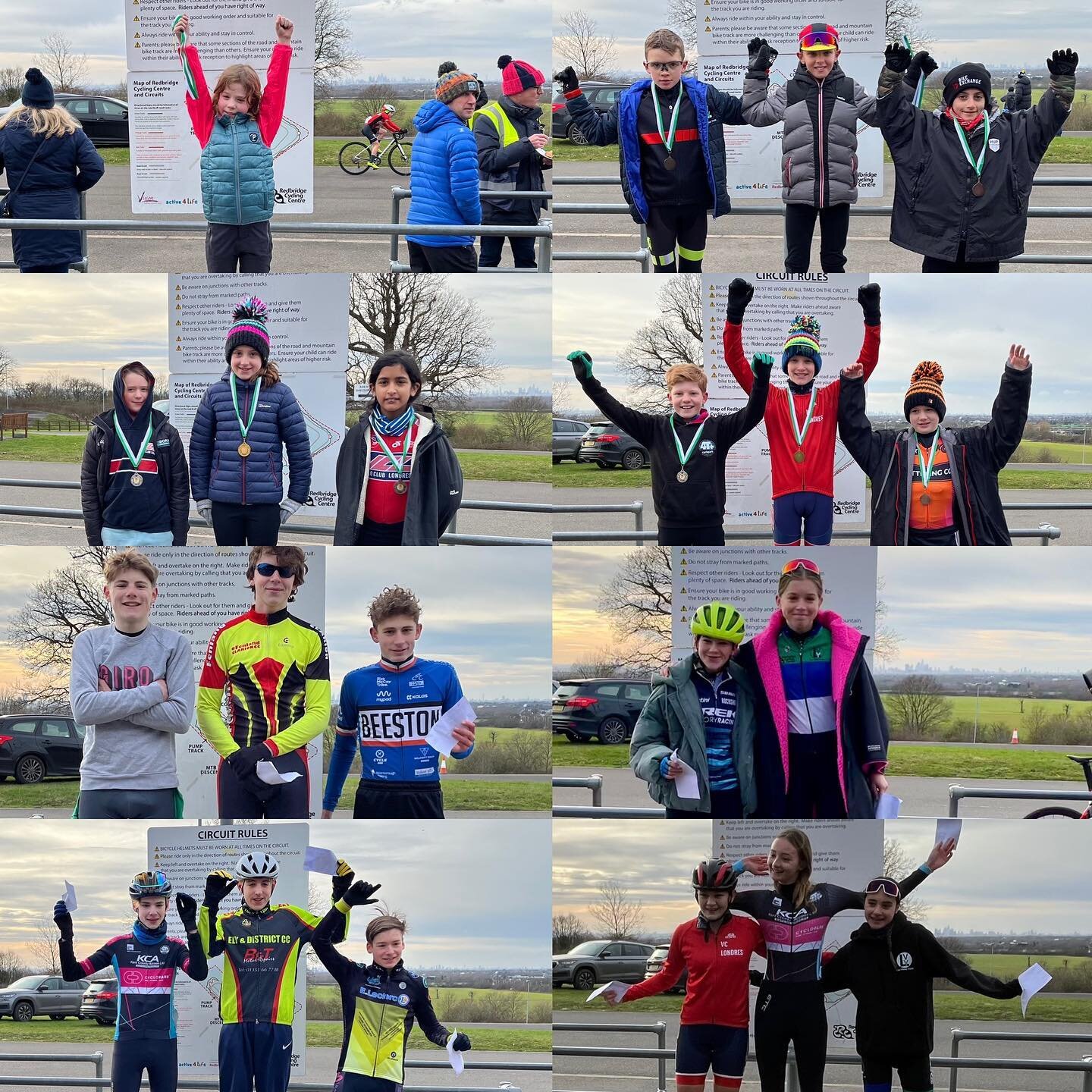 Well done to all our race winners today! 
Great racing from everyone in freezing conditions - thanks all for bearing with us as we defrosted the track 🚗🚙 ❄️ See you all at Round 2 on February 3rd.